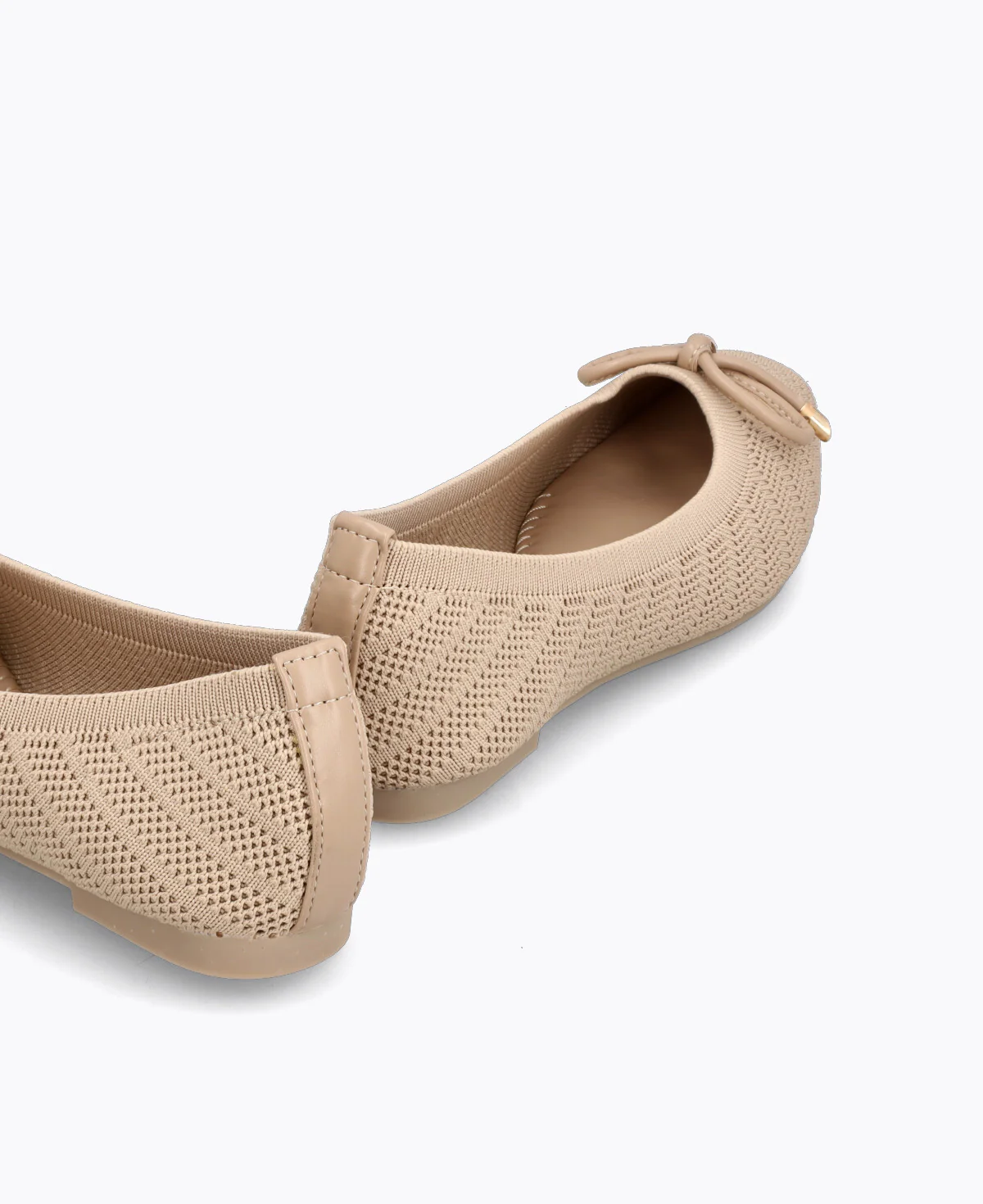 Akira Ballerina Flats - Nude - Image 3