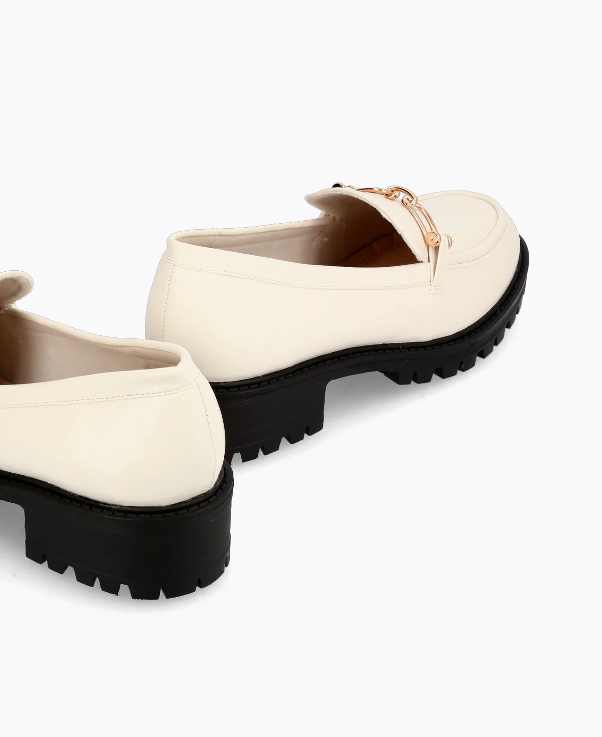 Alice Platform Loafers - Beige - Image 3