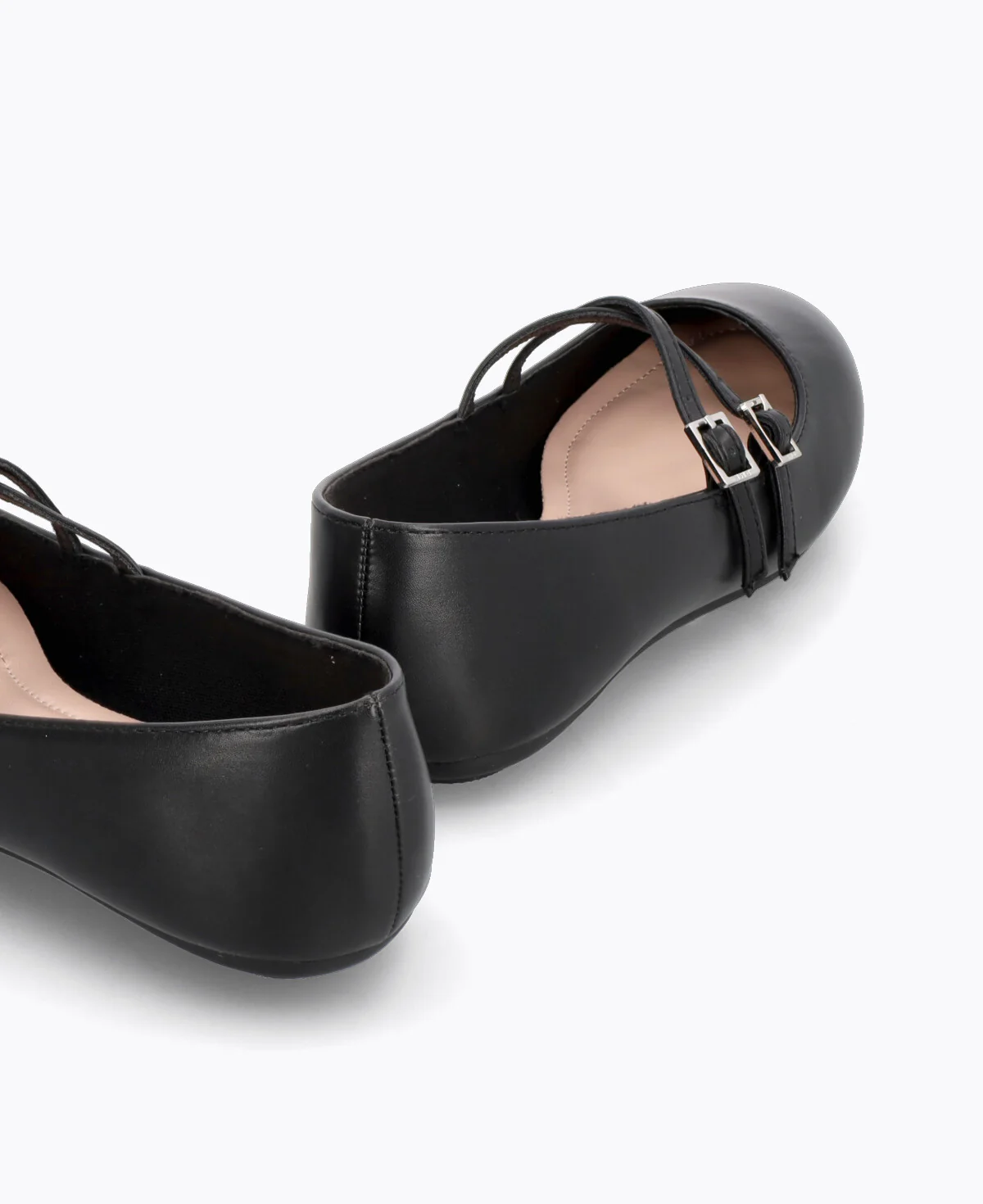 Allie Mary Jane Flats - Black - Image 3