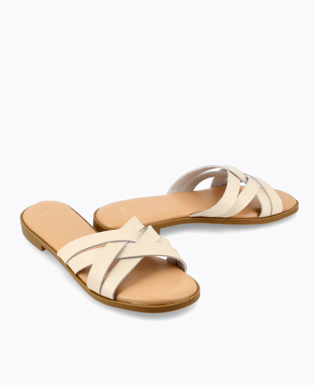 Andy Flat Sandals - Beige - Image 4