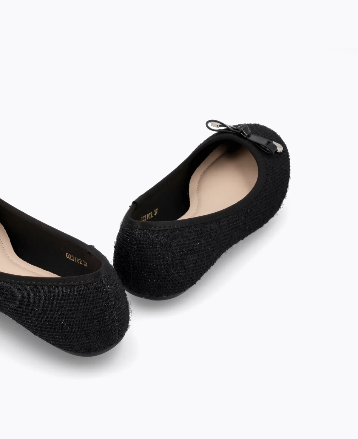 Astra Ballerina Flats - Black - Image 3