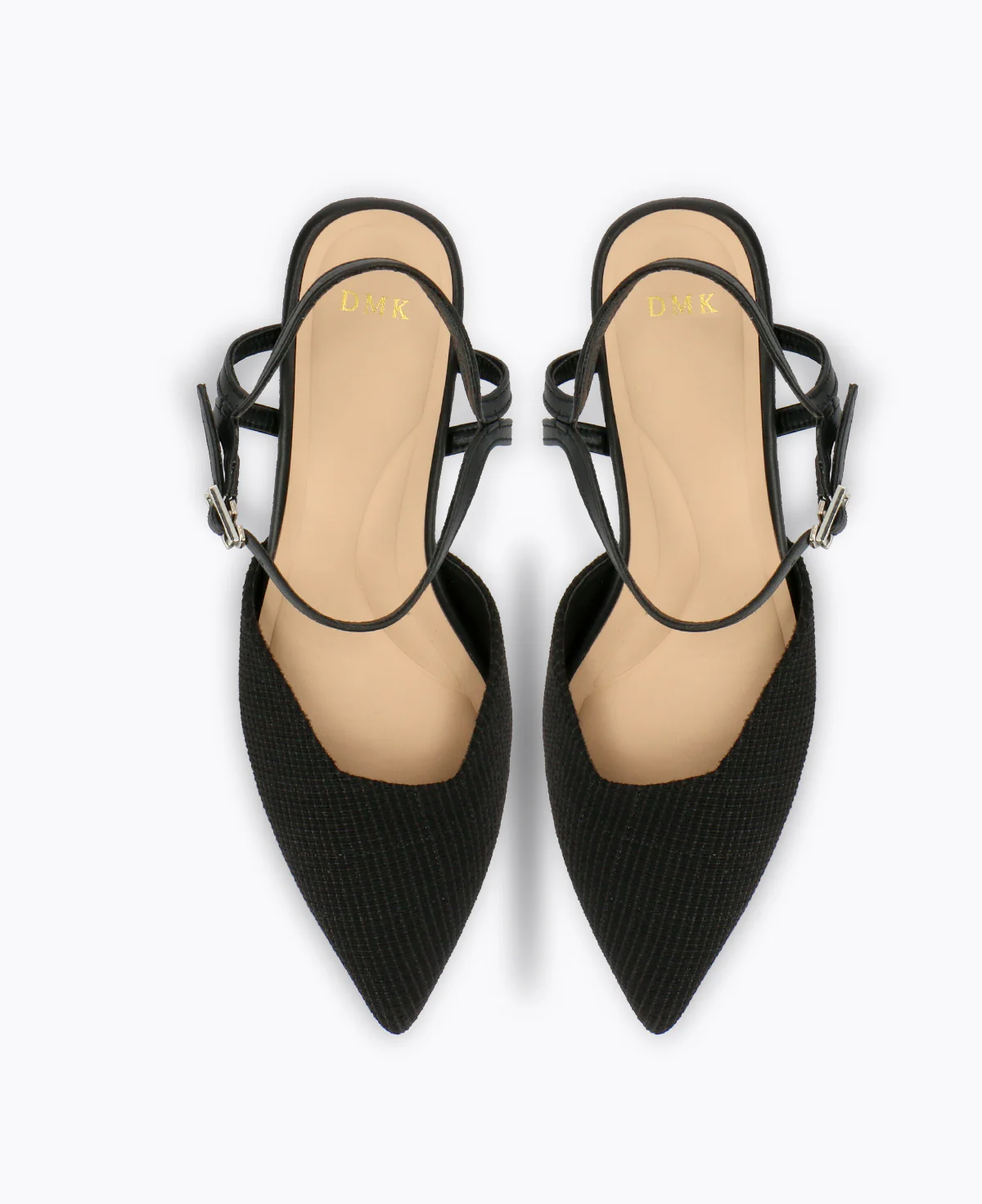 Belle Block Heel Pumps - Black - Image 4