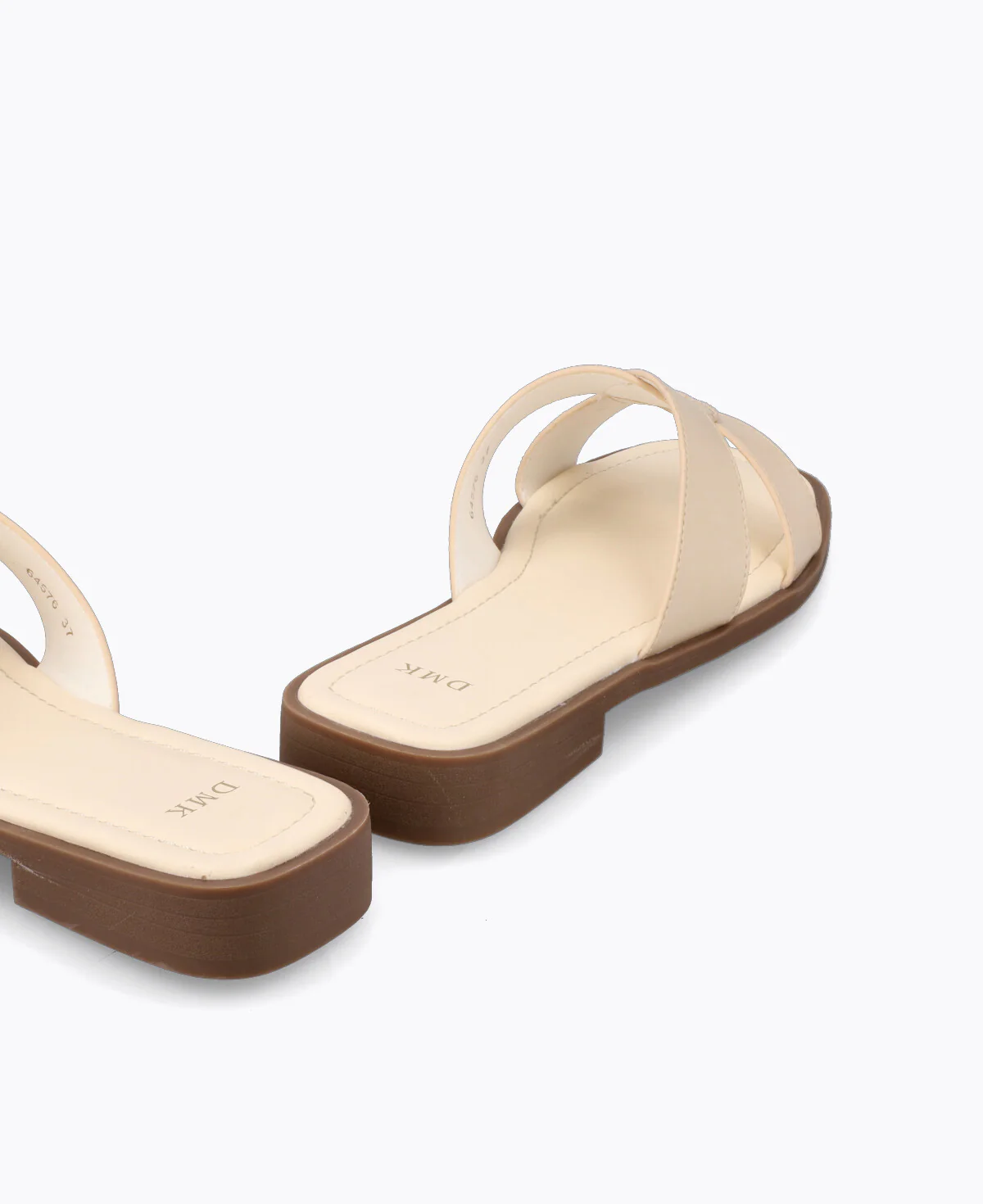 Billie Flat Sandals - Beige - Image 3