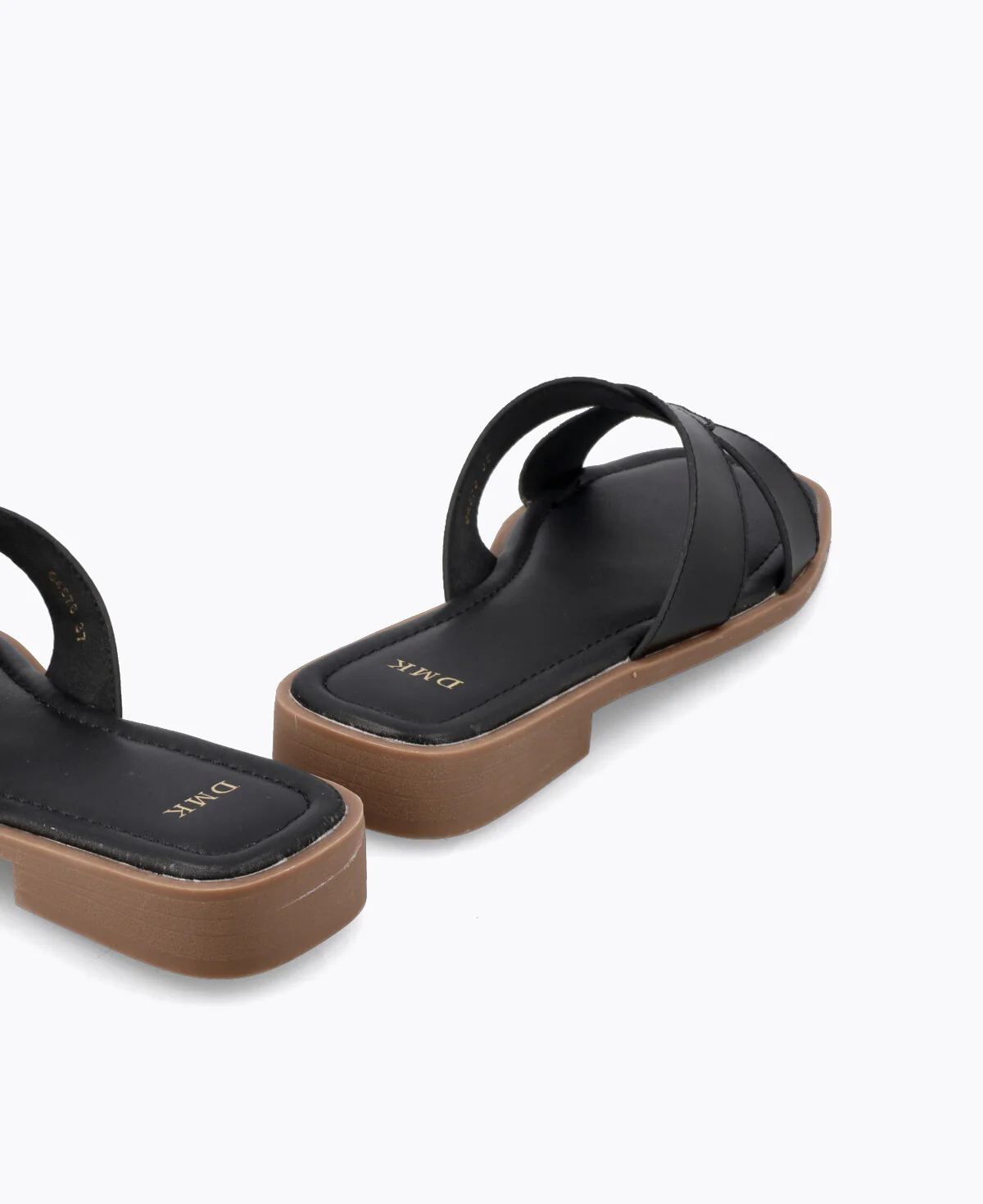 Billie Flat Sandals - Black - Image 3