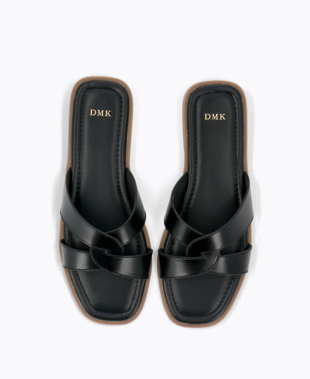 Billie Flat Sandals - Black - Image 4