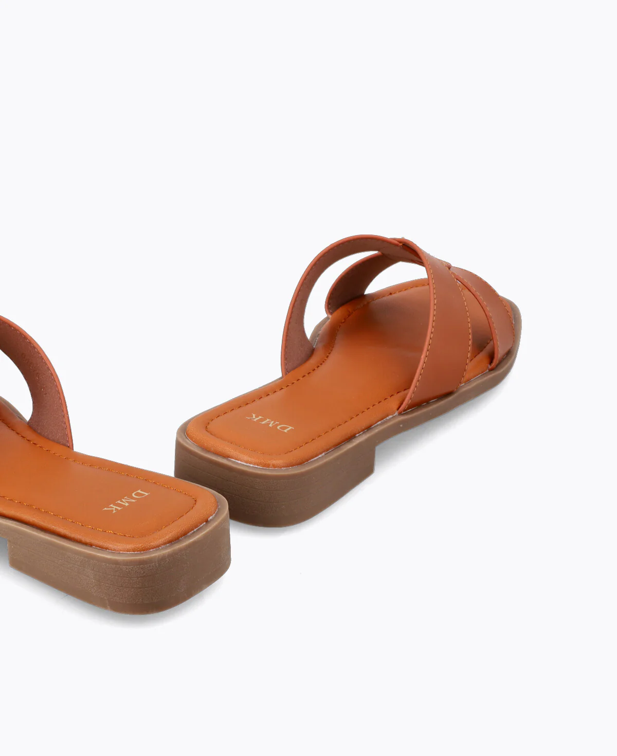 Billie Flat Sandals - Camel - Image 3