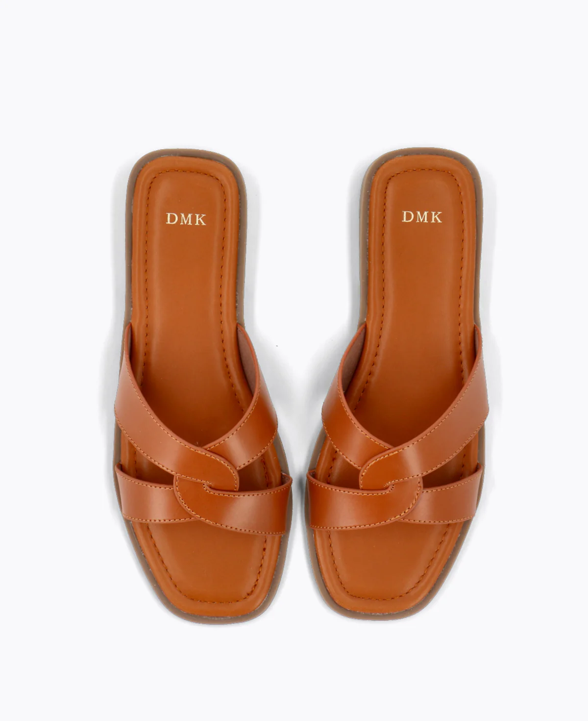 Billie Flat Sandals - Camel - Image 4