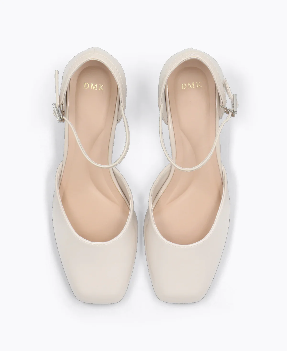Camellia Heel Pumps - Beige - Image 4