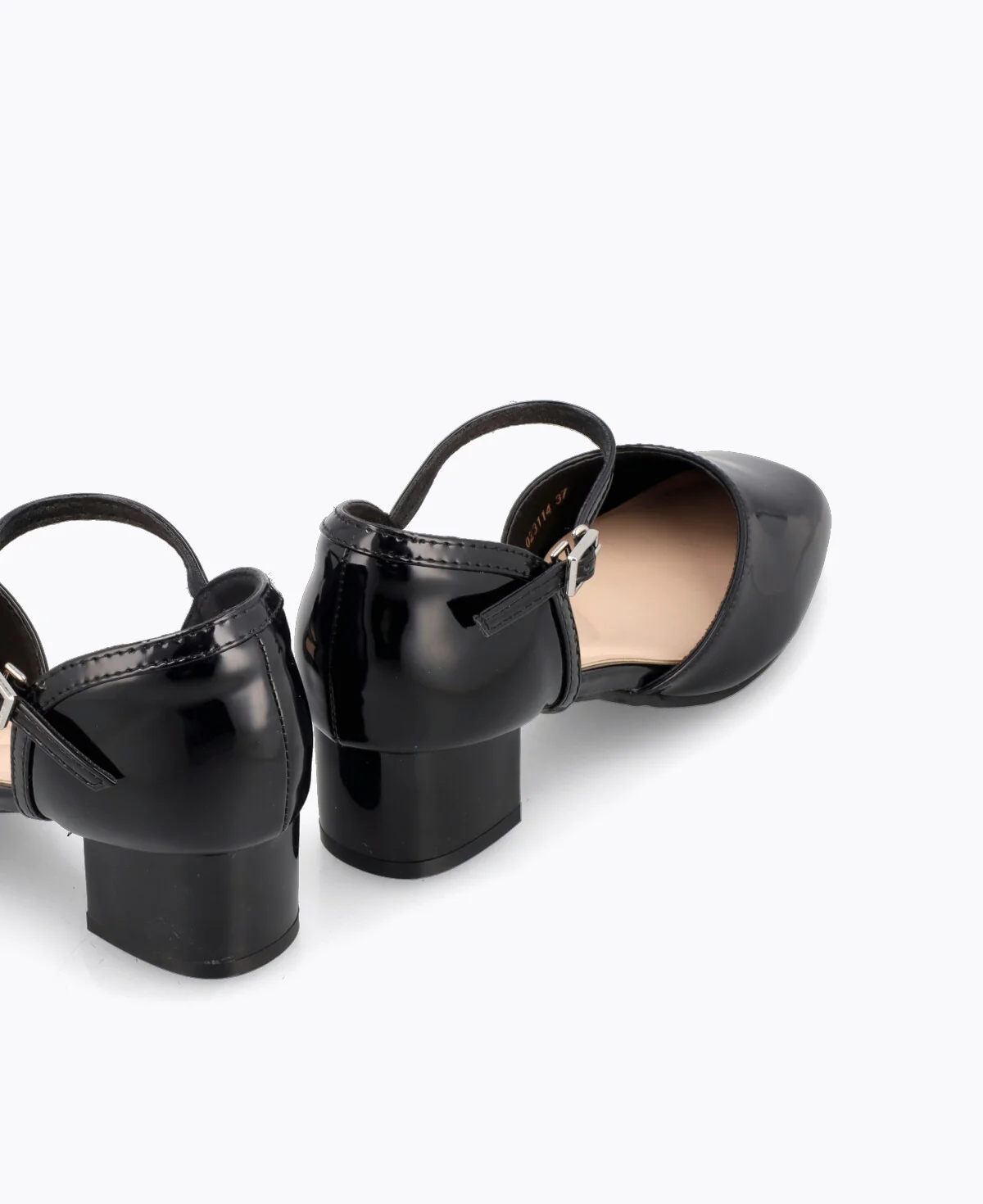 Camellia Heel Pumps - Black - Image 3