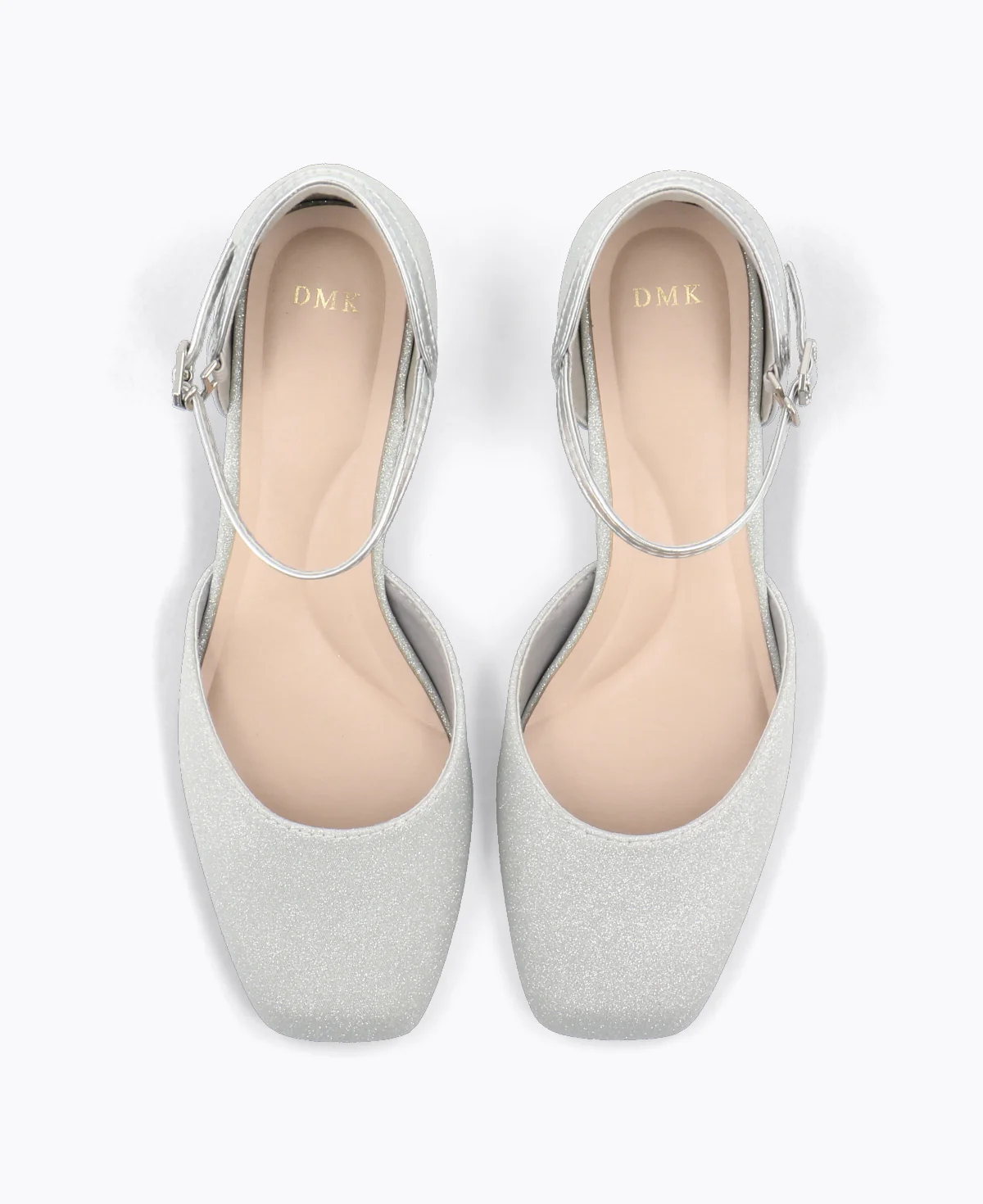 Camellia Heel Pumps - Silver - Image 4