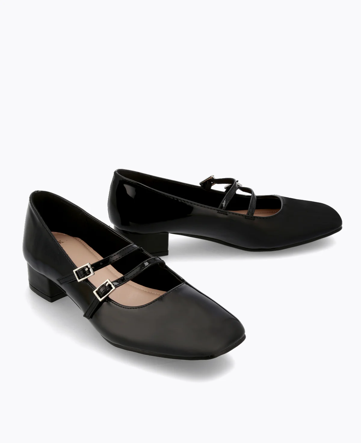 Carrie Mary Janes - Black (Patent/Glossy) - Image 4