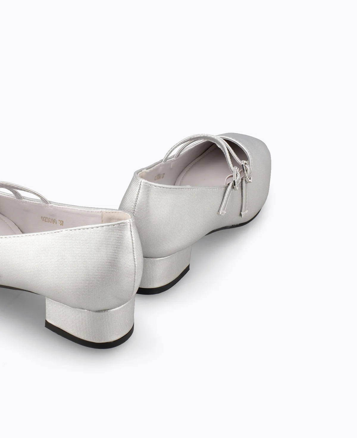 Carrie Mary Janes - Silver - Image 3