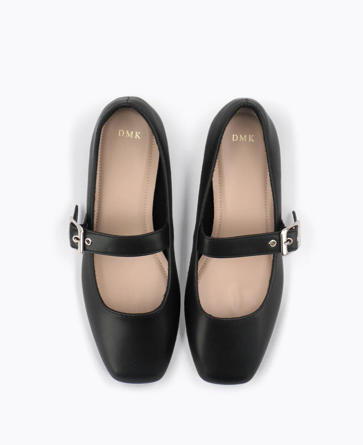 Charlotte Mary Jane Flats - Black - Image 4