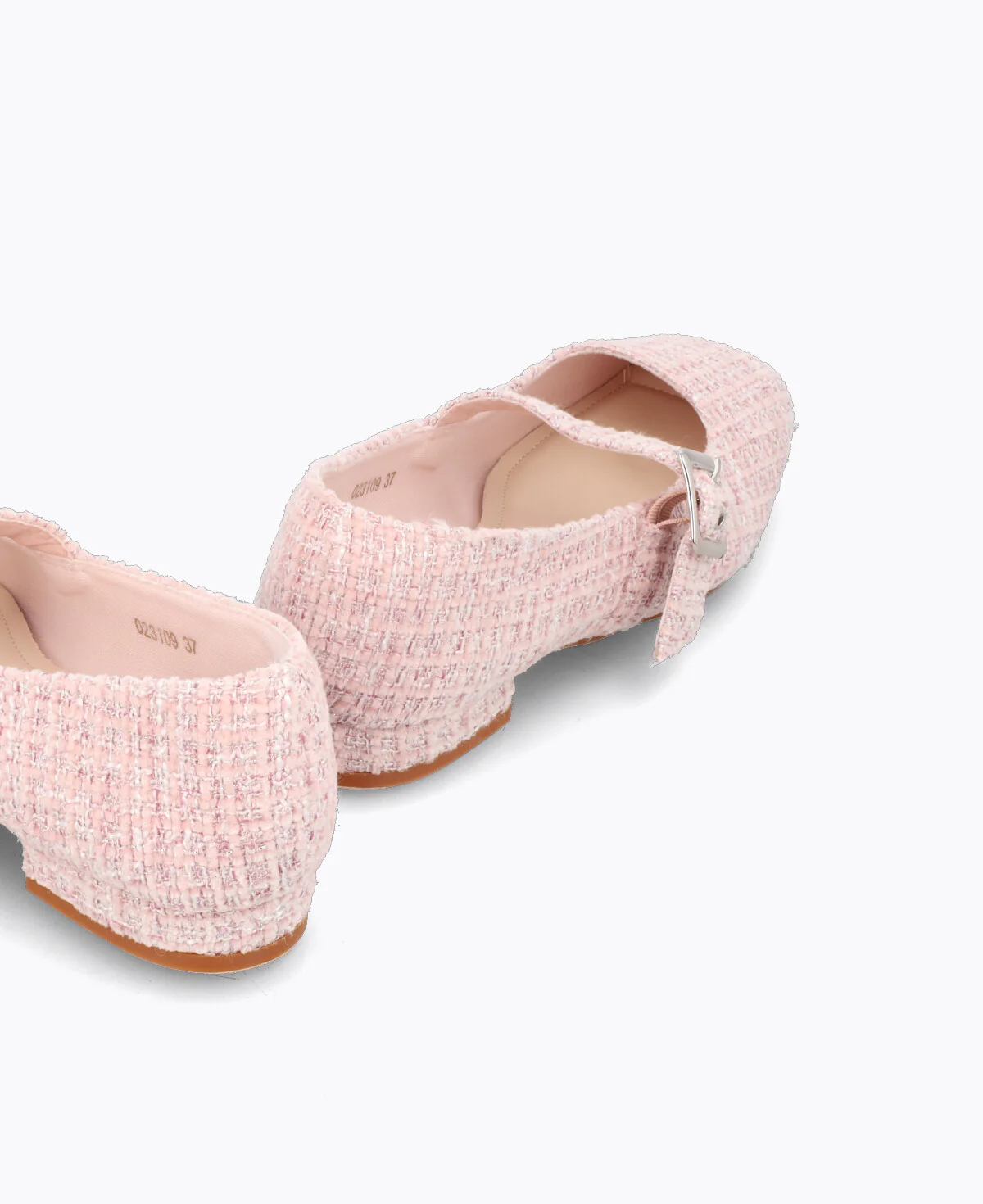 Charlotte Mary Jane Flats - Pink - Image 3
