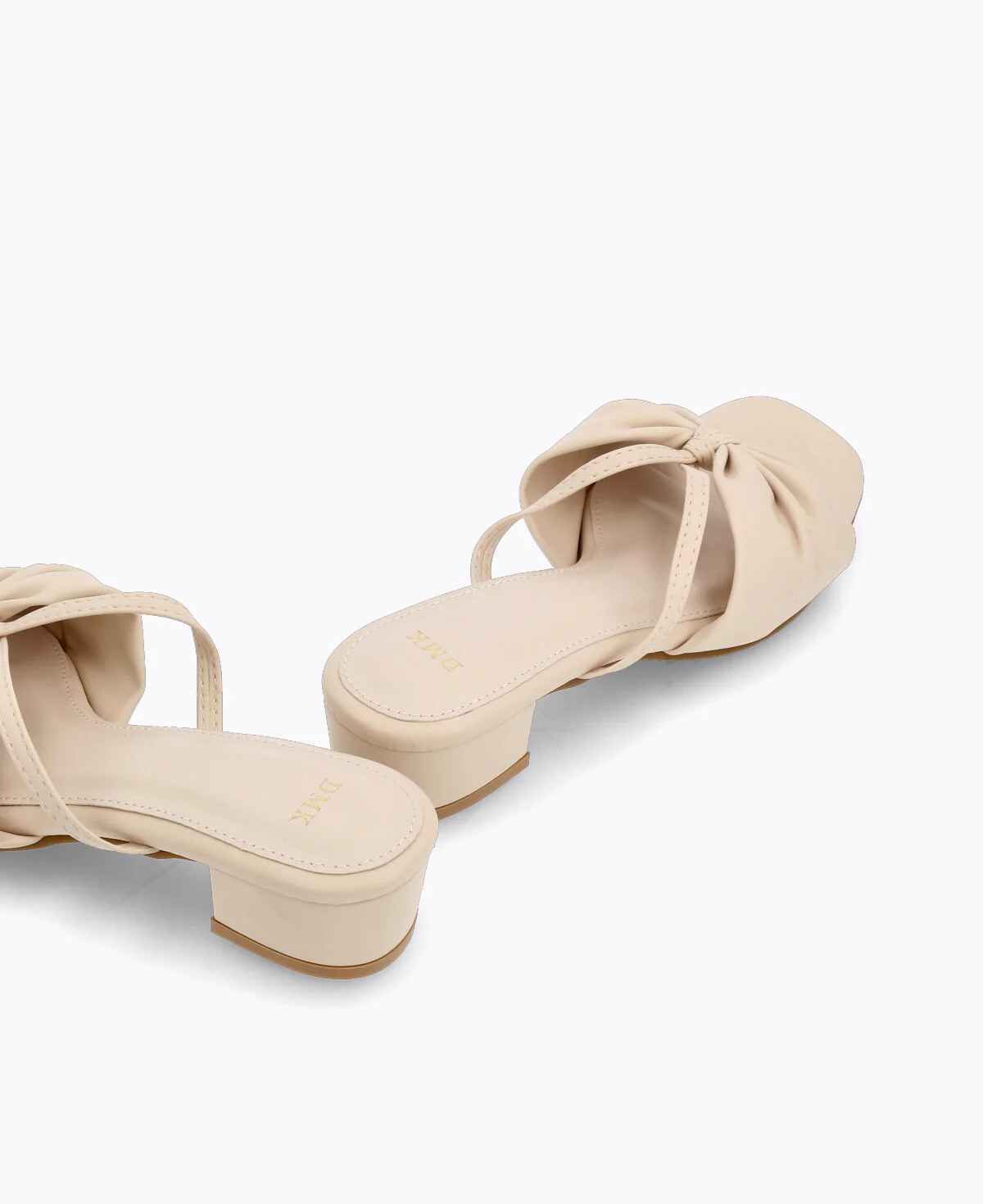 Chelsea Heel Sandals - Beige - Image 3