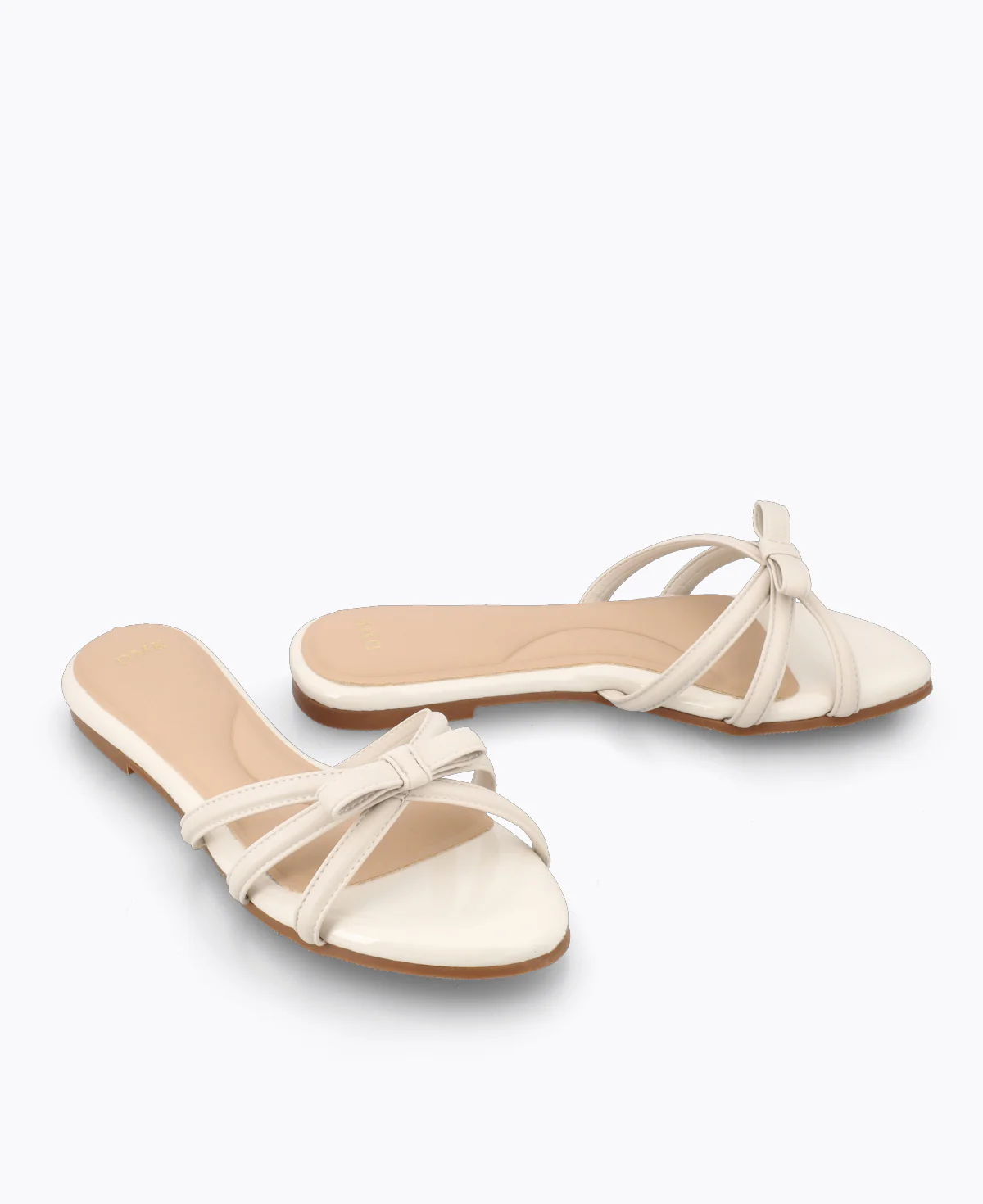 Chernice Flat Sandals - Beige - Image 2
