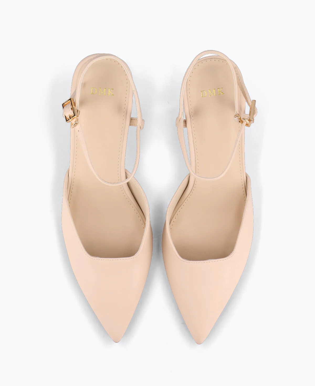 Crystal Clear Confidence Heel Pumps - Beige - Image 5