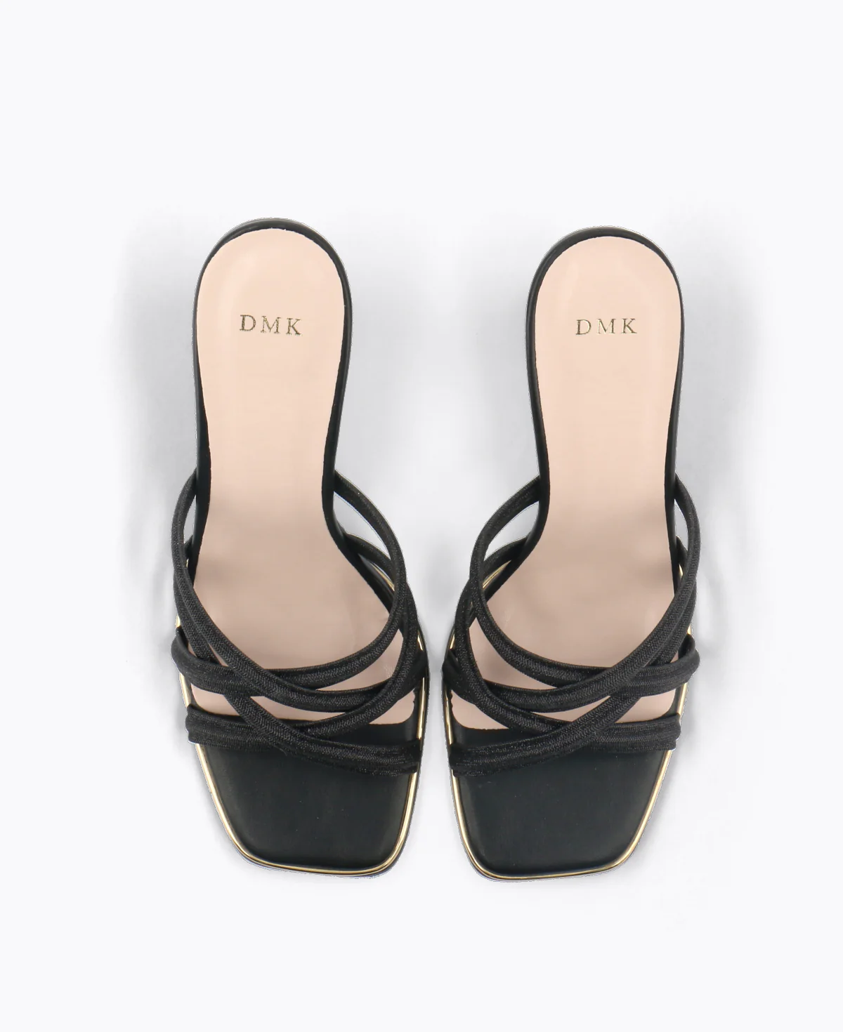 Della Heel Sandals - Black - Image 4