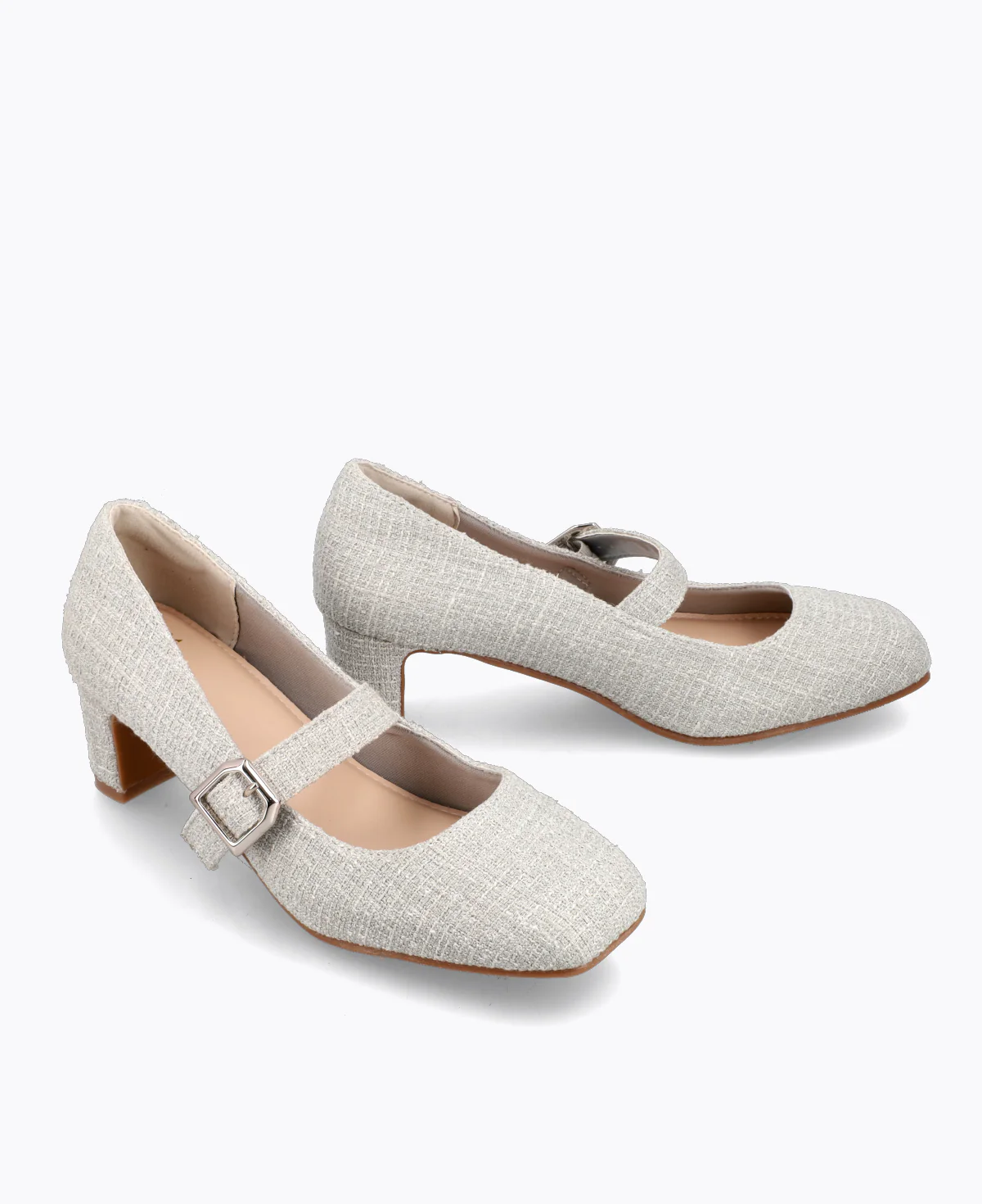 Delphi Mary Janes - Grey - Image 2