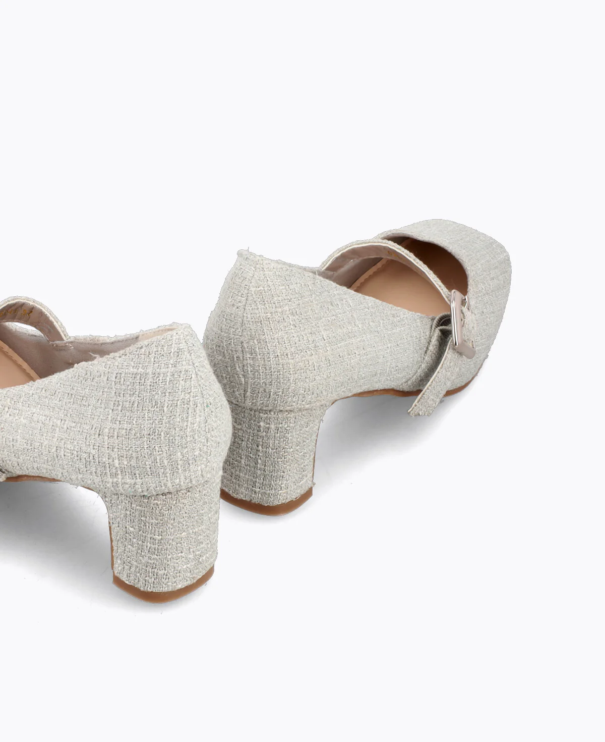 Delphi Mary Janes - Grey - Image 3