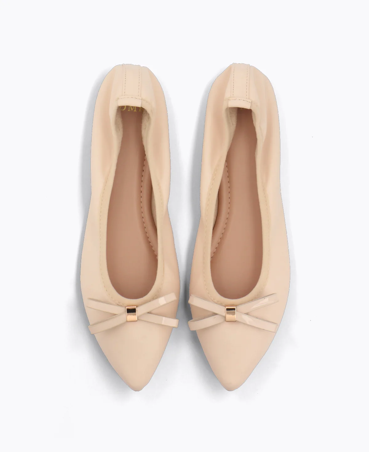 Eloise Ballerina Flats - Beige - Image 4