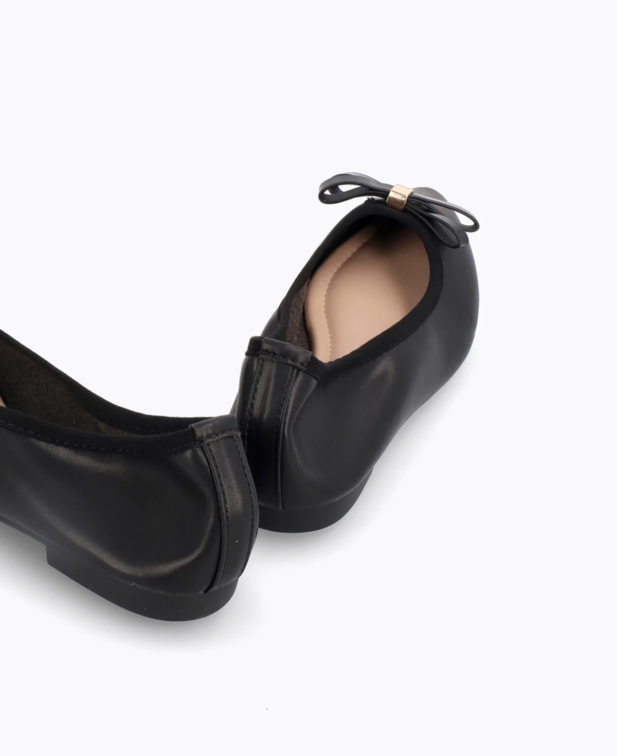 Eloise Ballerina Flats - Black - Image 3