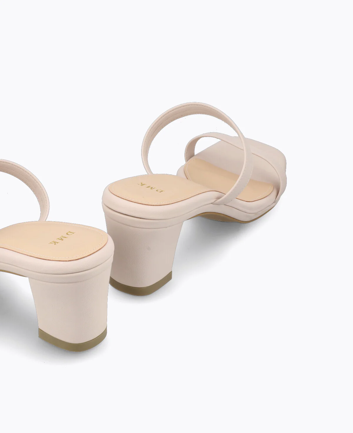 Ember Heel Sandals - Beige - Image 3