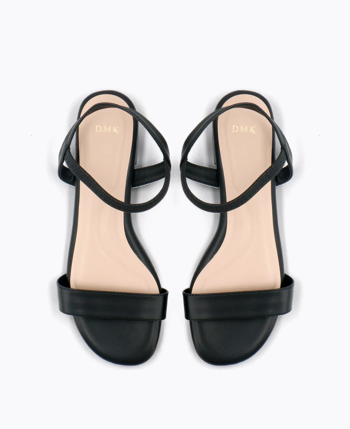 Mylene Strappy Flat Sandals - Black - Image 4
