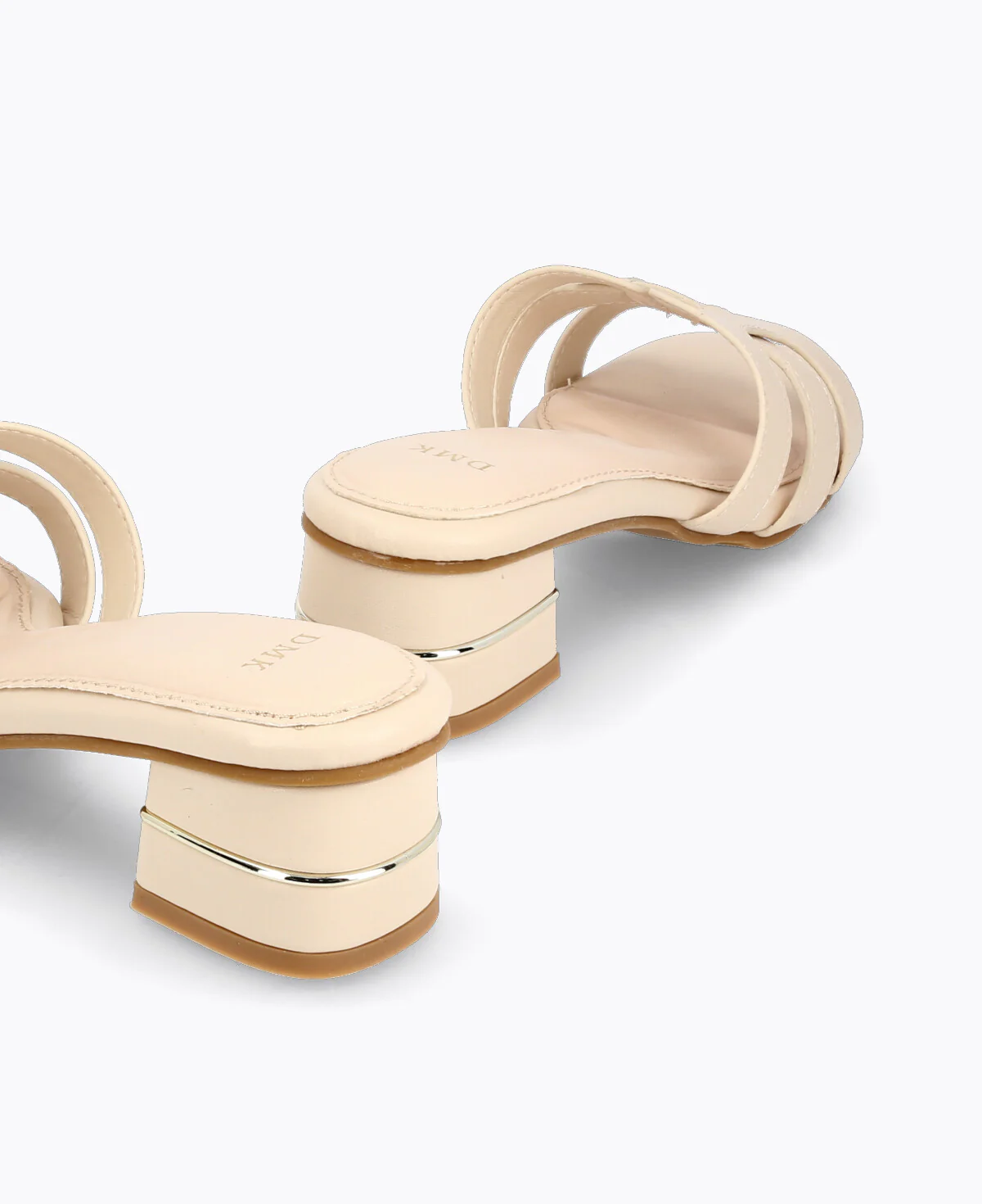 Enika Heel Sandals - Beige - Image 3
