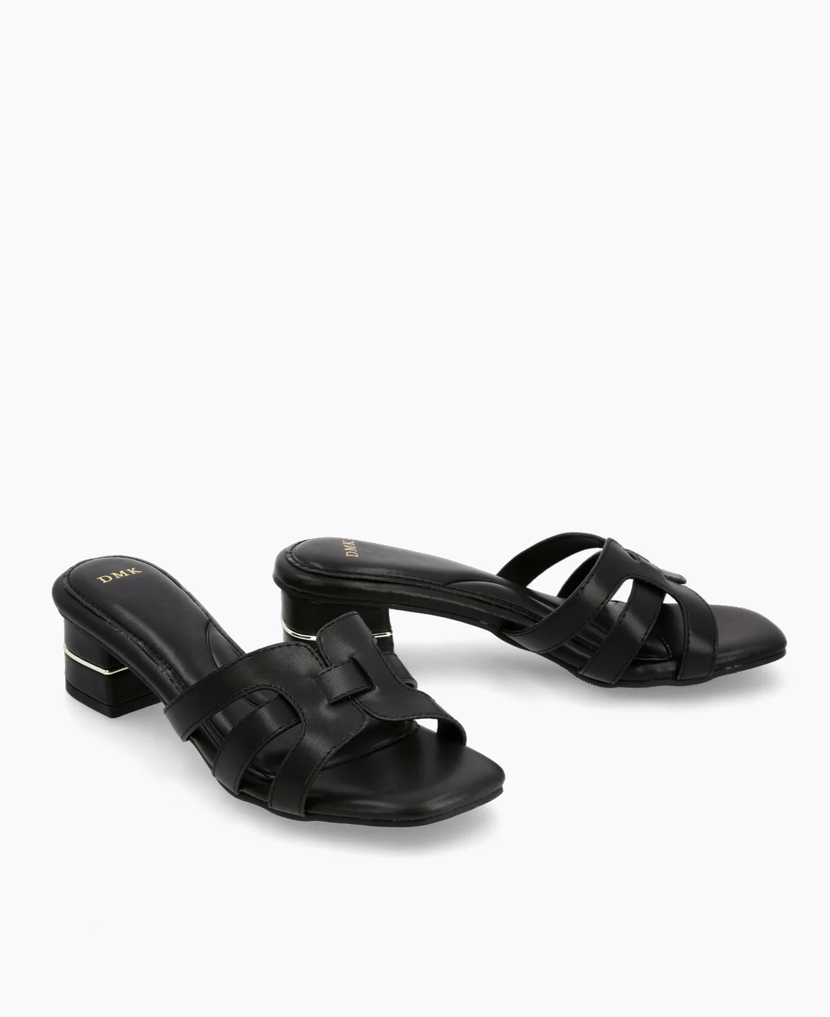 Enika Heel Sandals - Black - Image 4