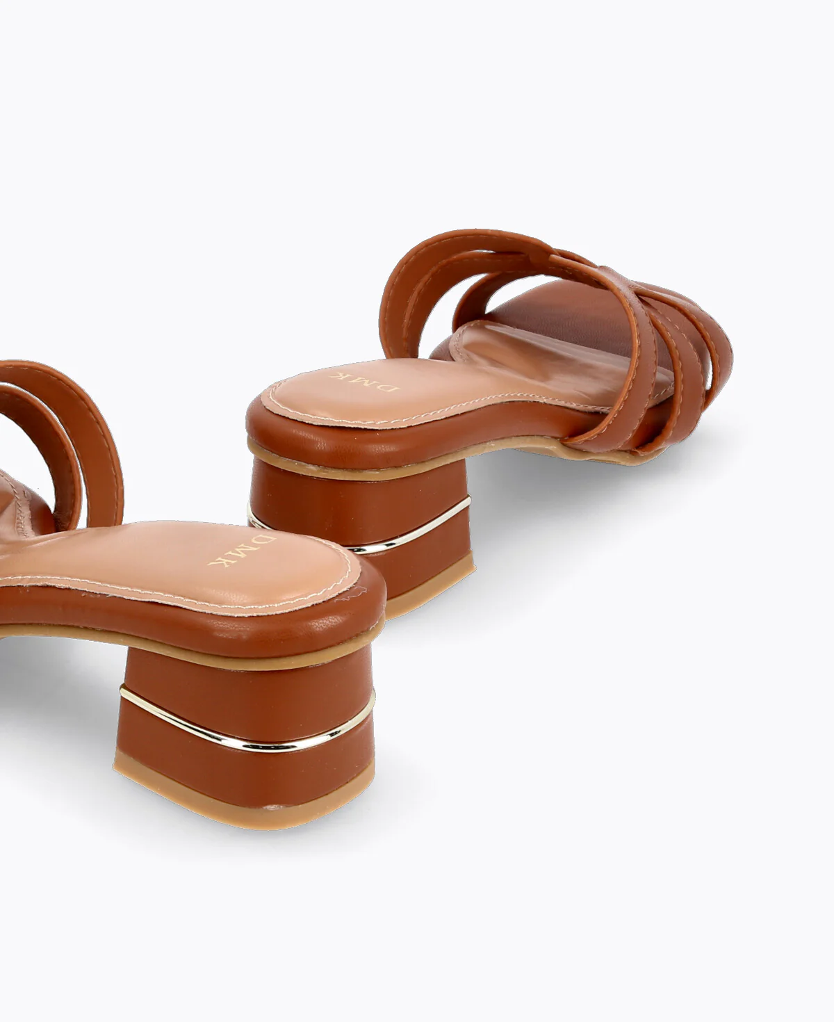 Enika Heel Sandals - Camel - Image 4
