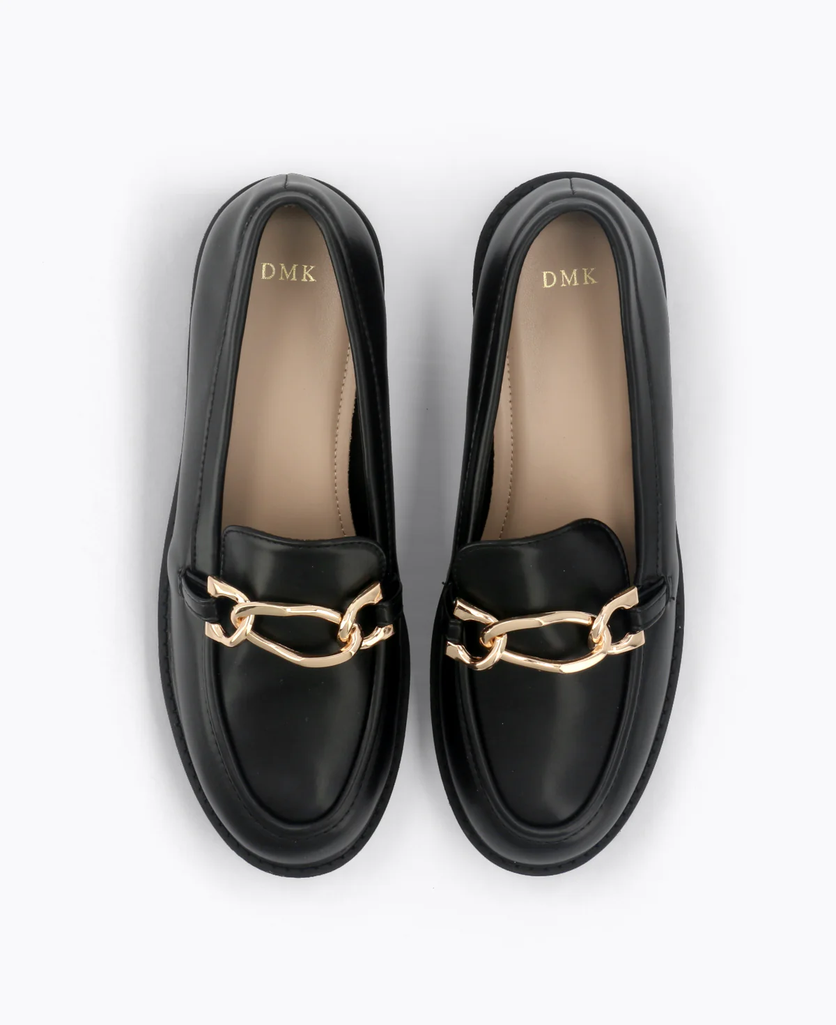 Enya Platform Loafers - Black - Image 4