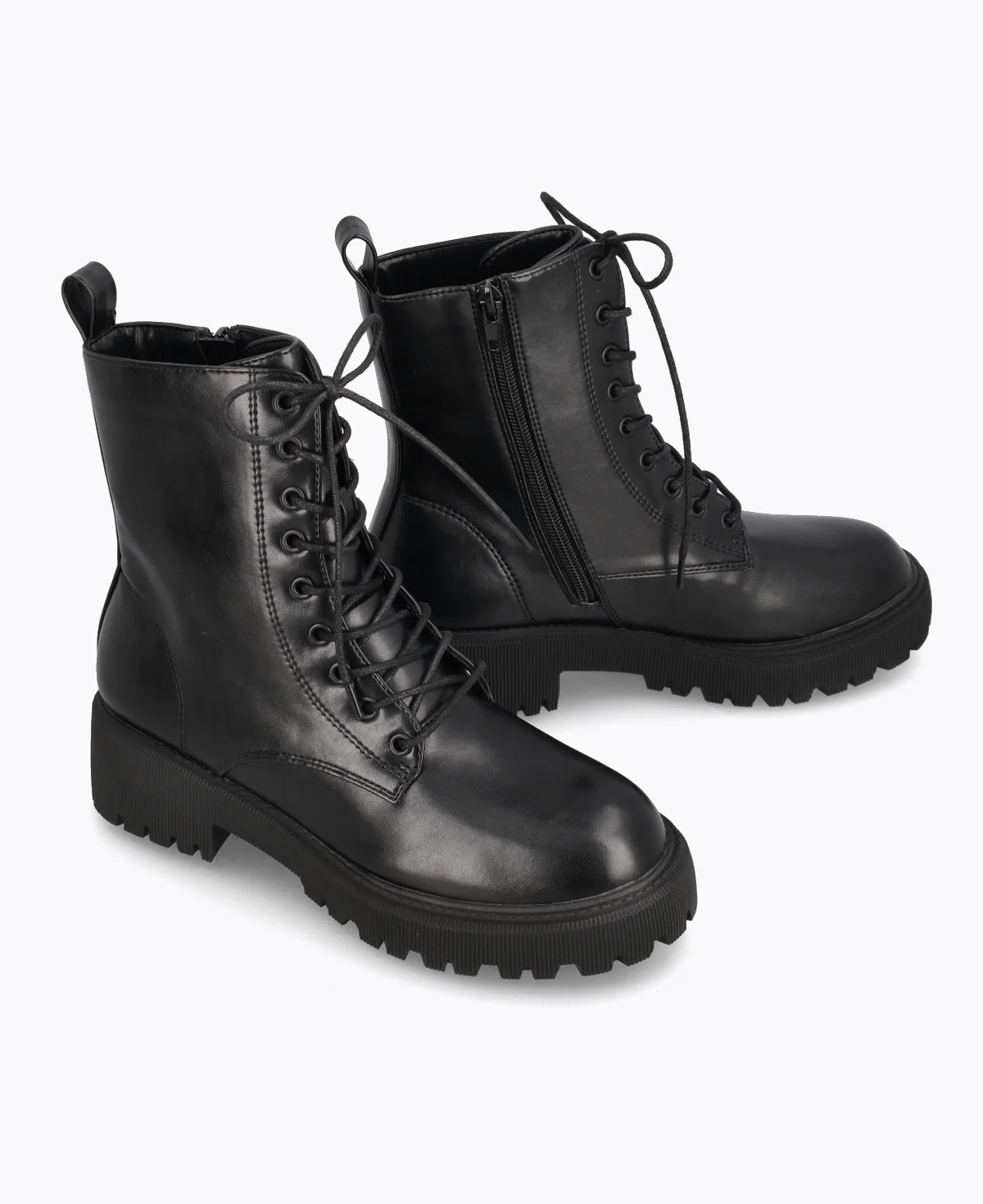 Enzo Combat Boots - Black - Image 2