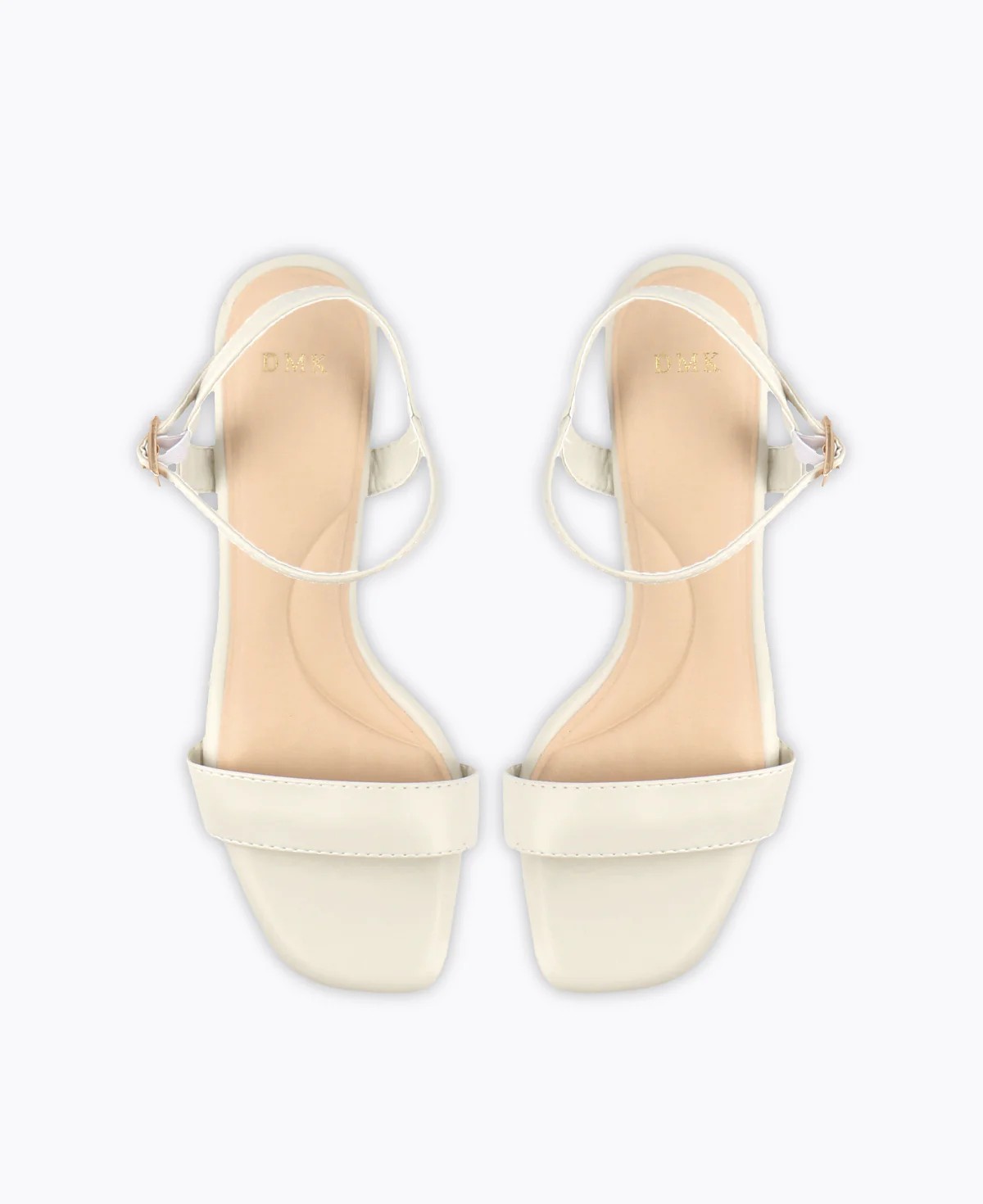 Evelyn Block Heel Sandals - Beige - Image 4