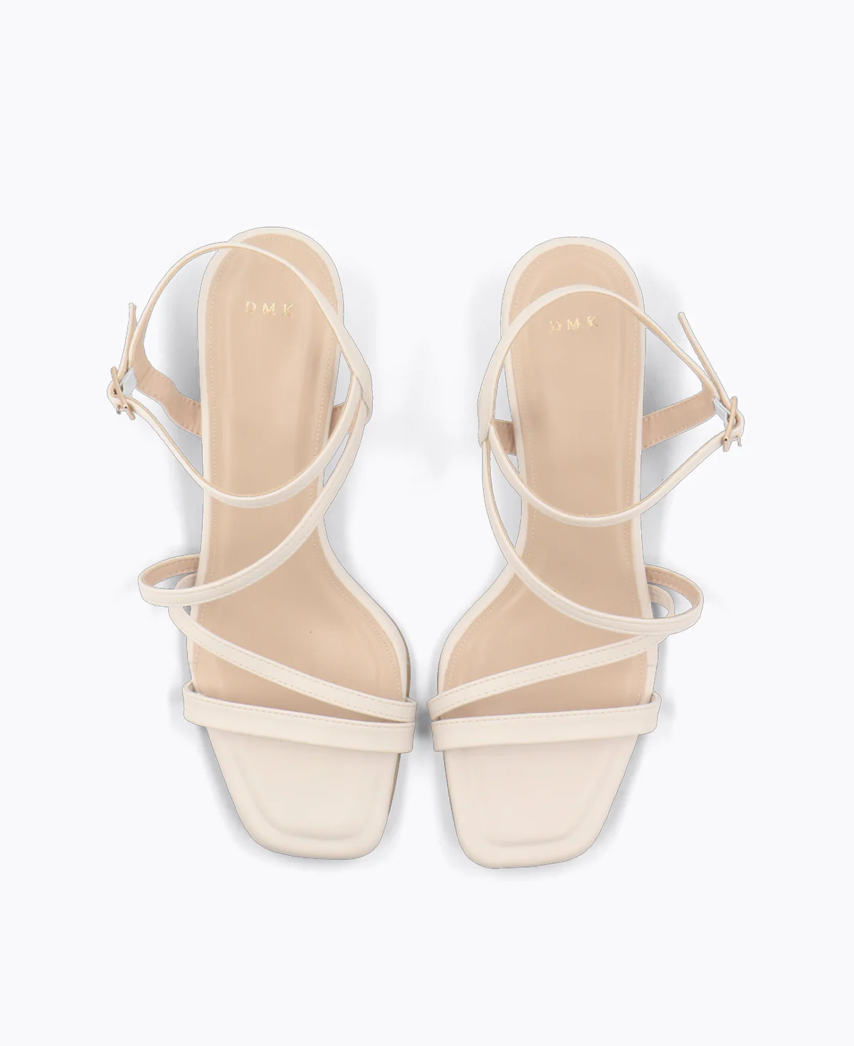 Fallon Strappy Heel Sandals - Beige - Image 4