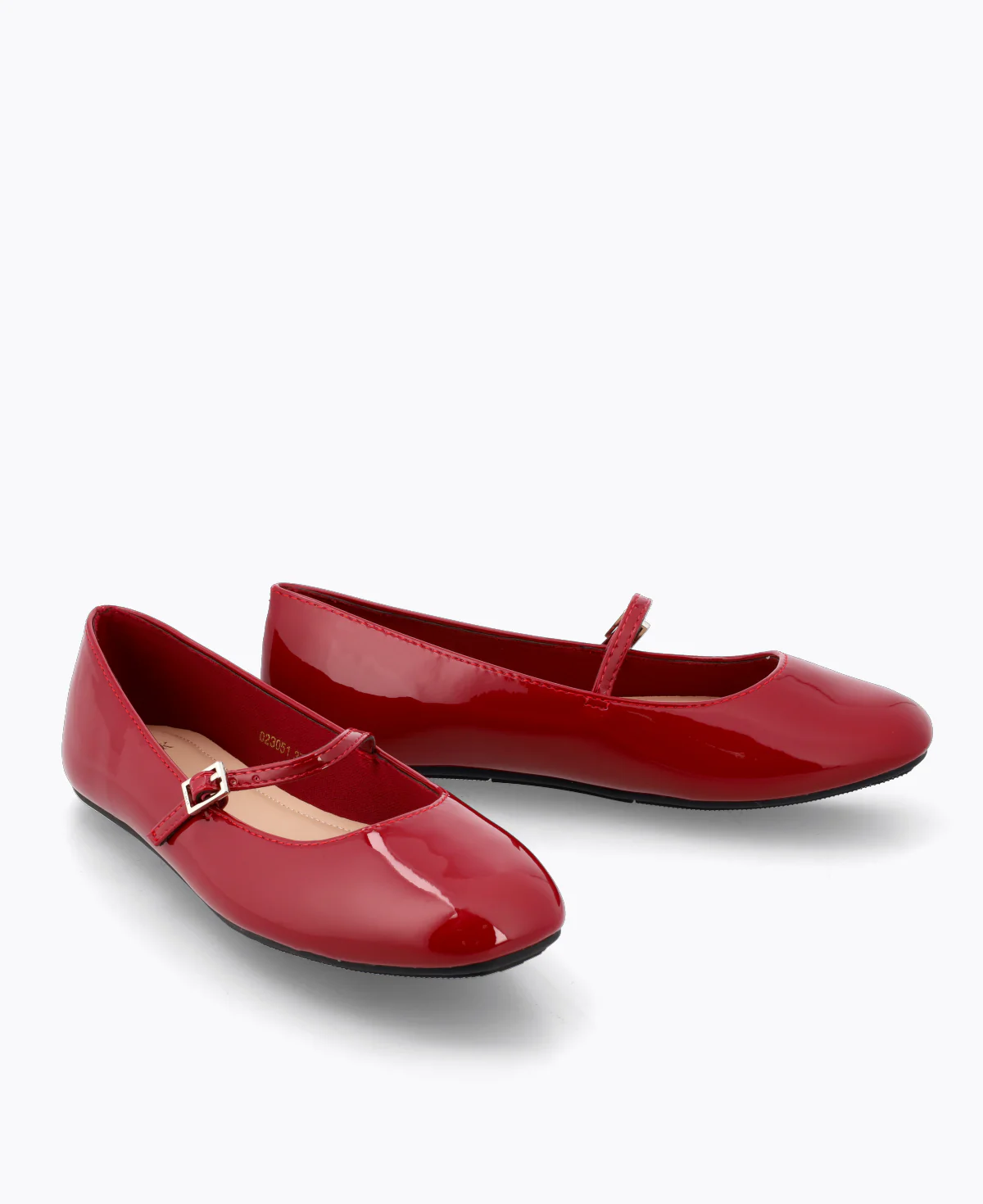 Gianne Mary Jane Flats - Red - Image 3