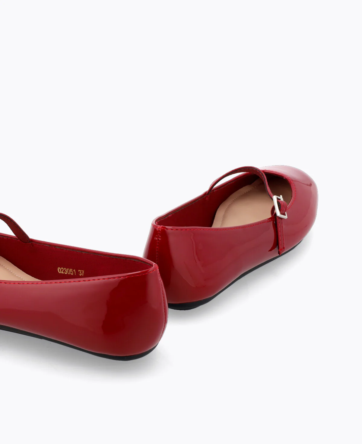 Gianne Mary Jane Flats - Red - Image 4