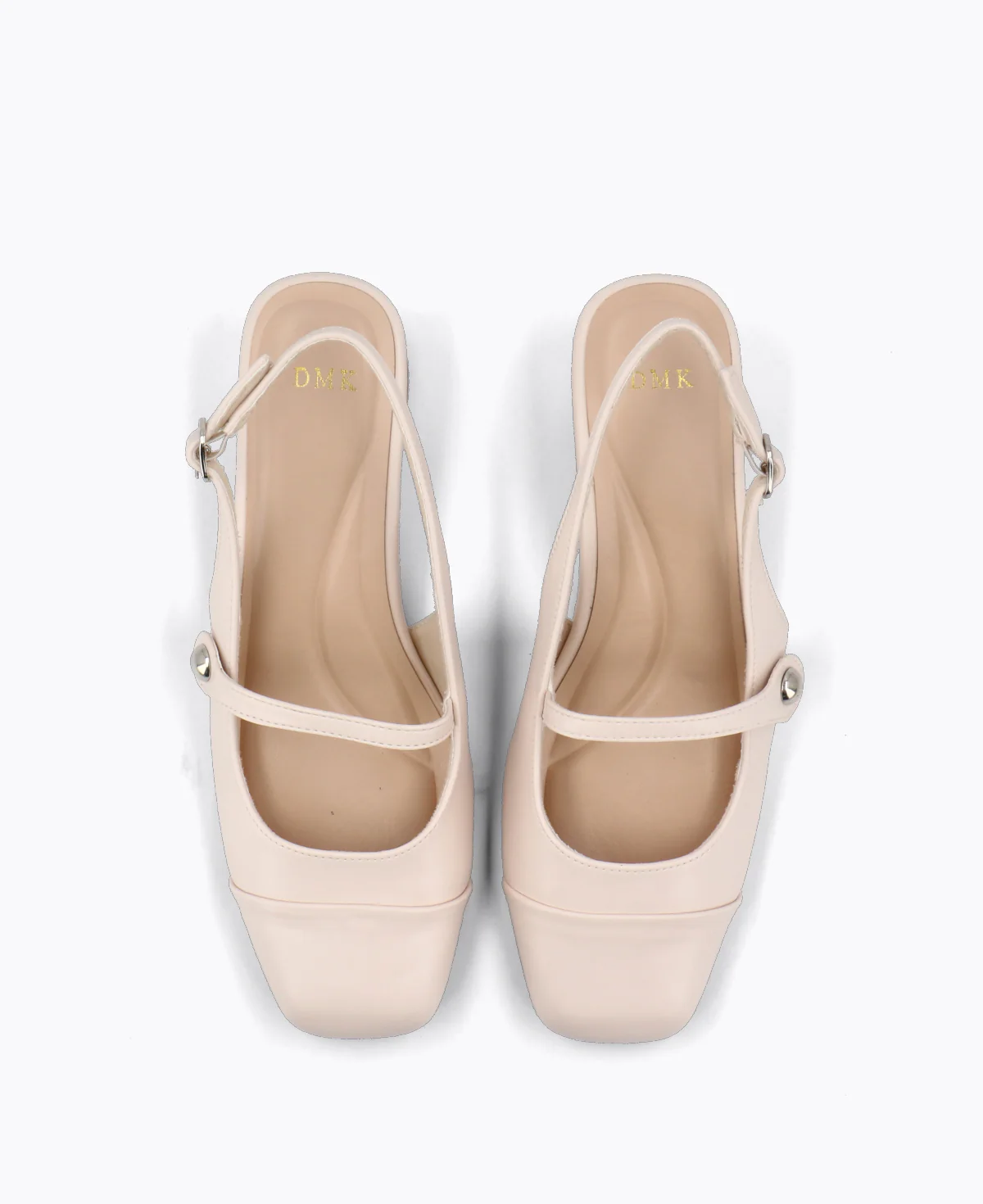 Haelyn Slingback Mary Janes - Beige - Image 4