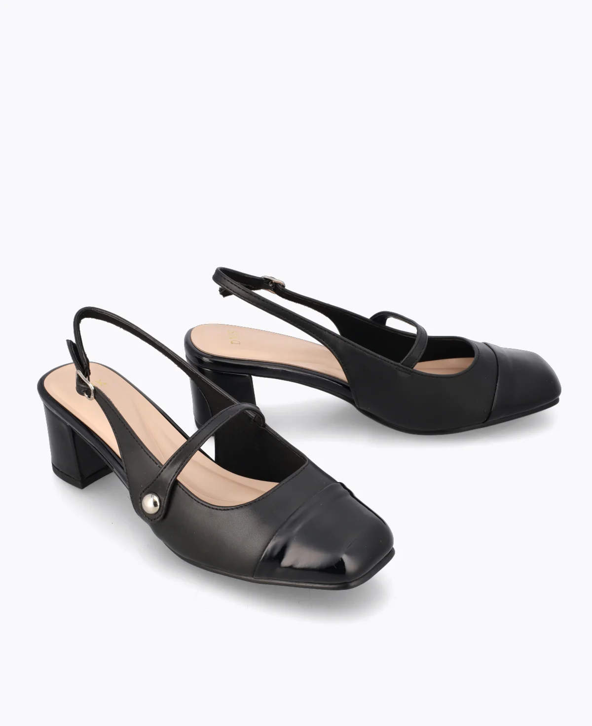 Haelyn Slingback Mary Janes - Black - Image 2