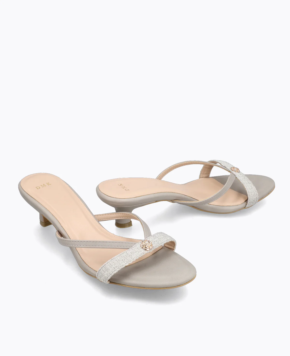 Haven Heel Sandals - Grey - Image 2