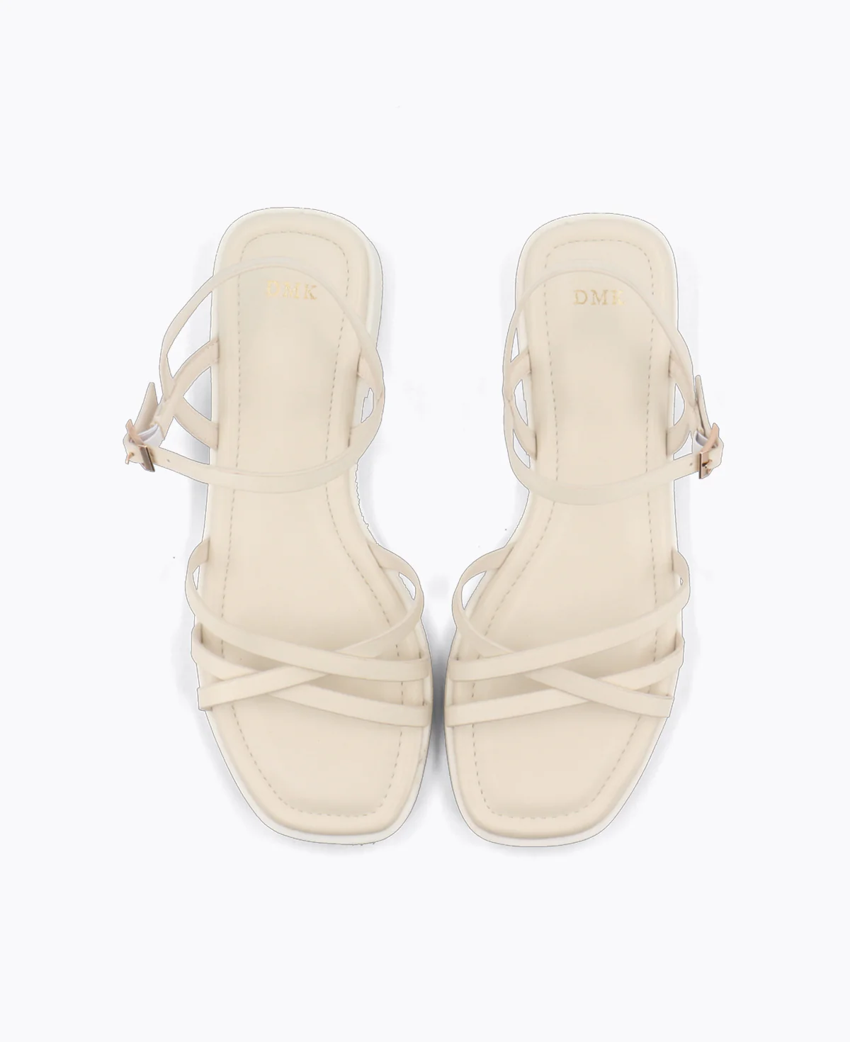 Holly Strappy Platform Sandals - Beige - Image 4