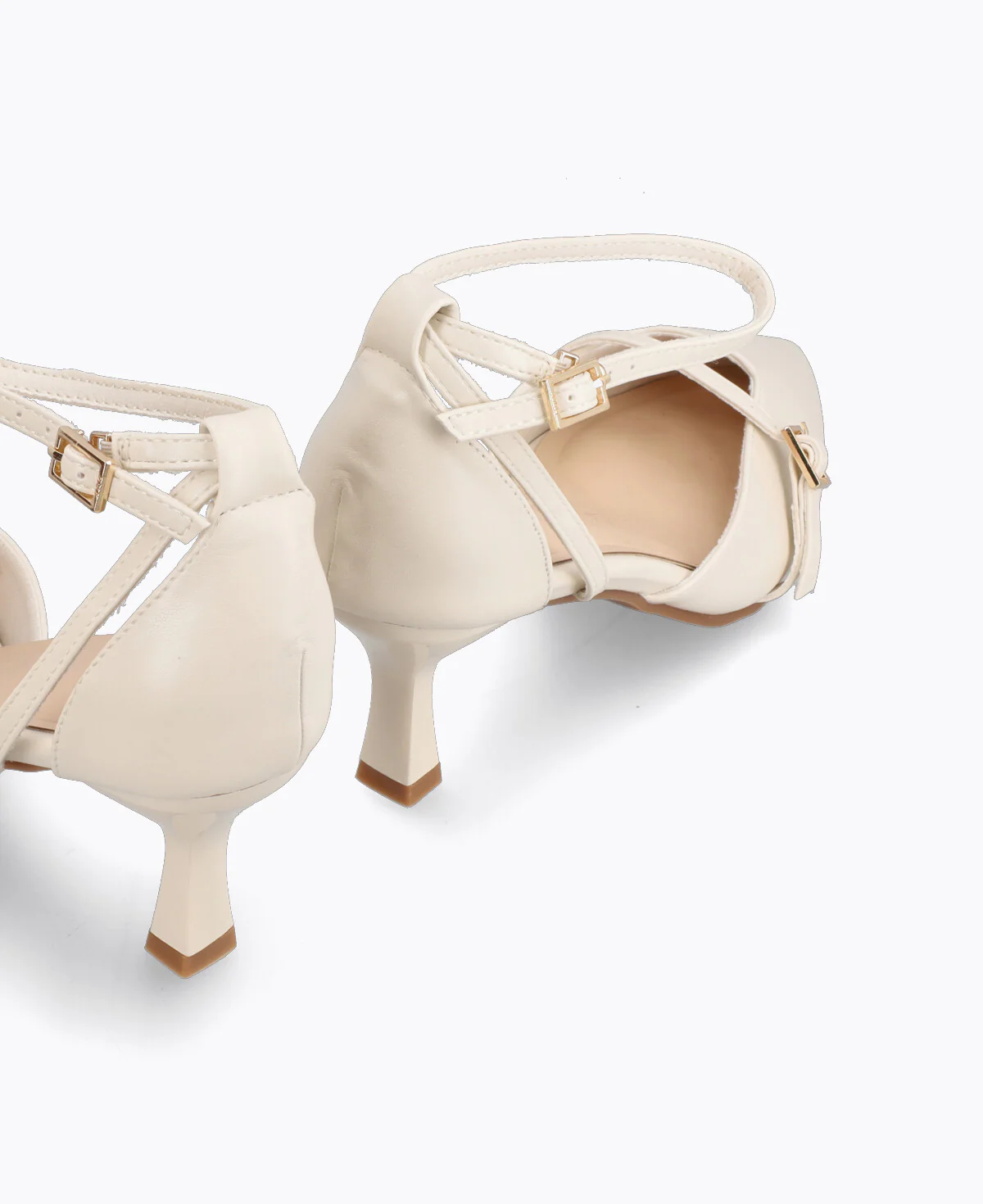 Inez Heel Pumps - Beige - Image 3