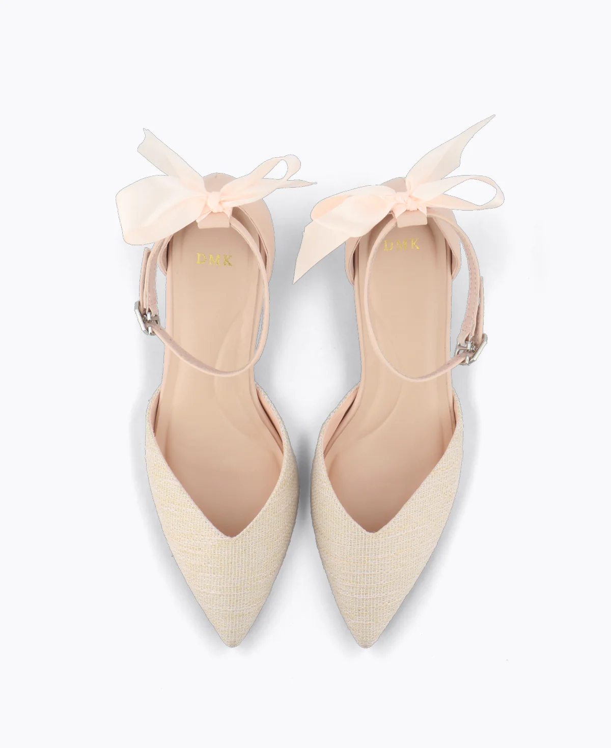 Isabella Bow Heel Pumps - Pink - Image 4
