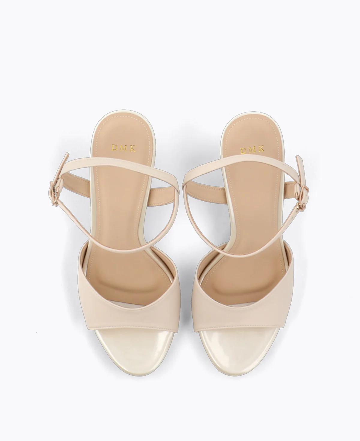 Isadora Platform Heel Sandals - Beige - Image 4
