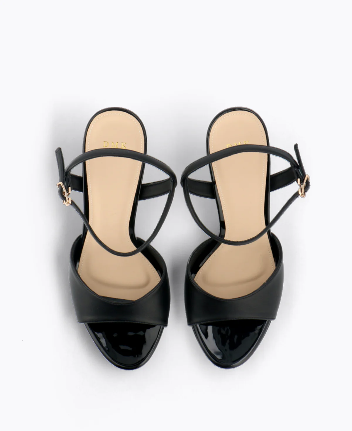 Isadora Platform Heel Sandals - Black - Image 4