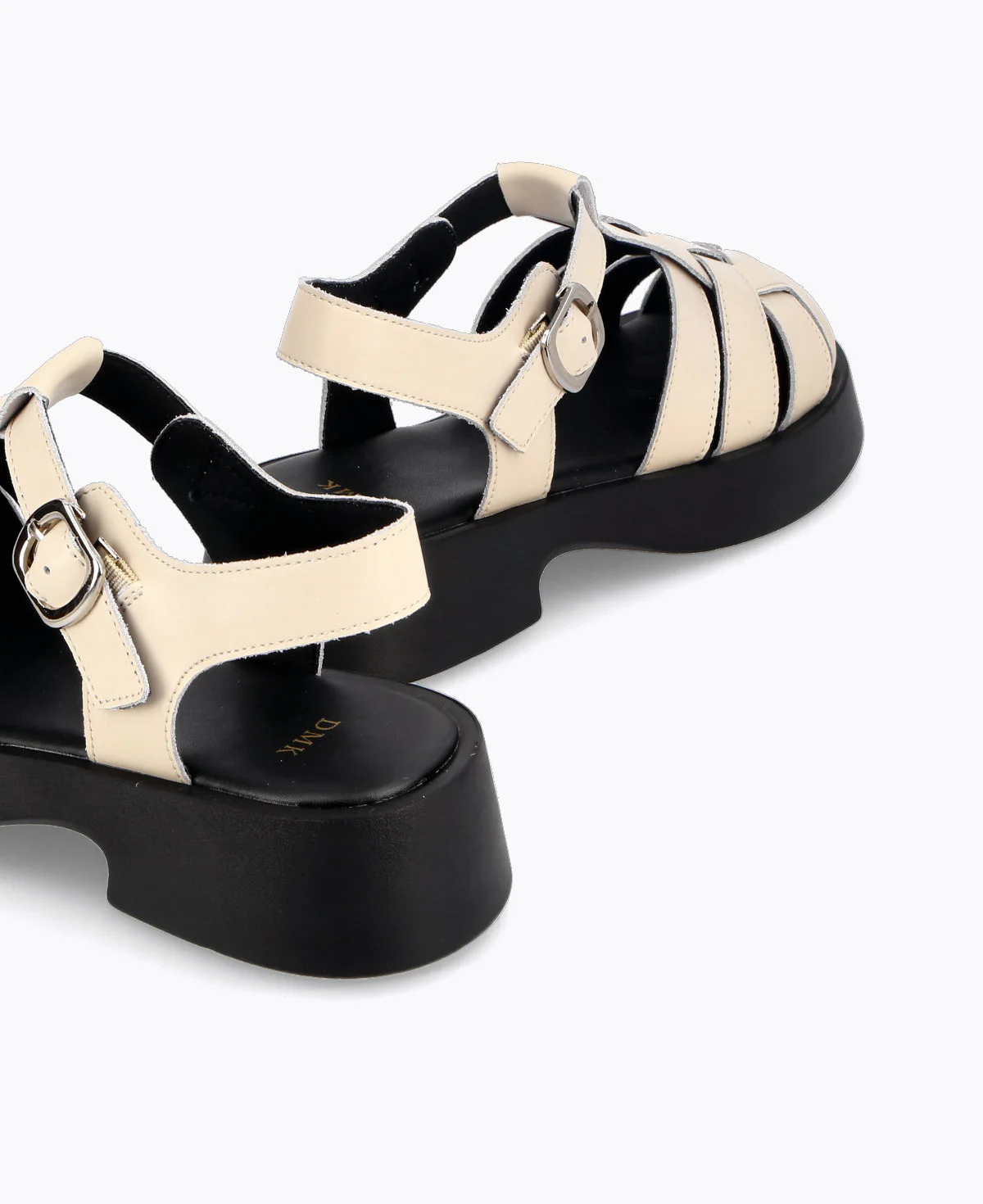 Jordyn Platform Sandals - Beige - Image 4