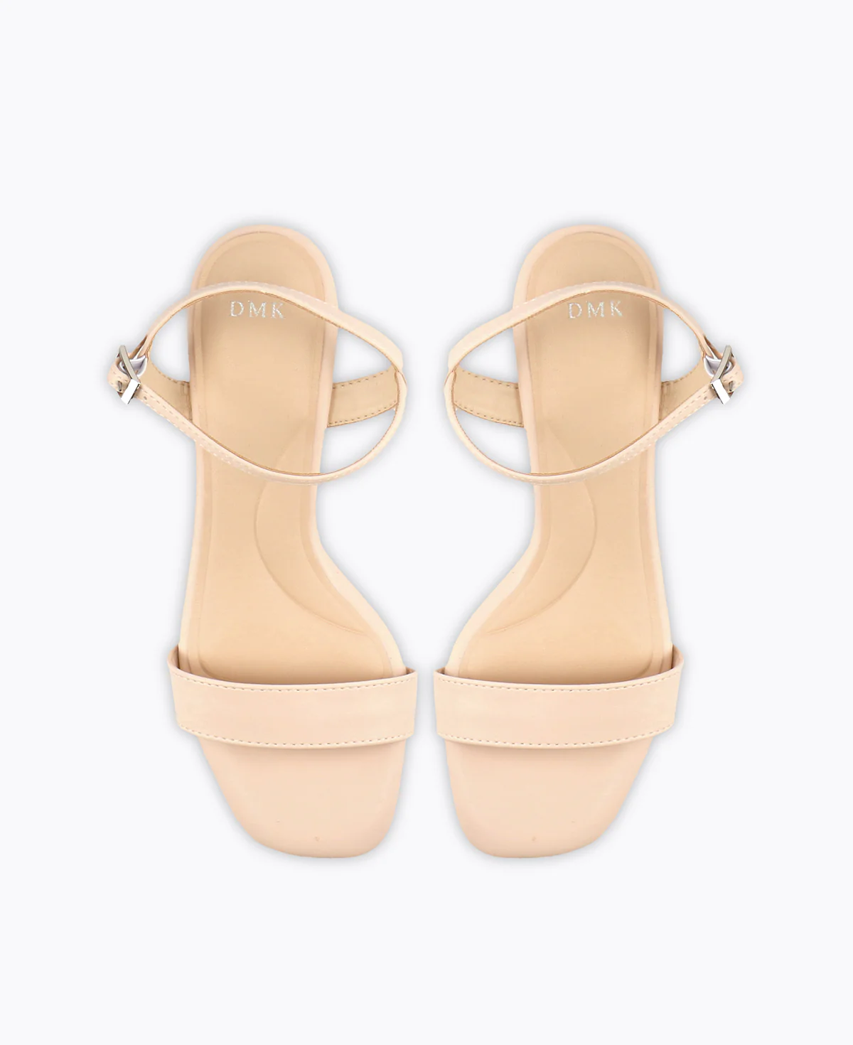 Judith Block Heel Sandals - Beige - Image 4