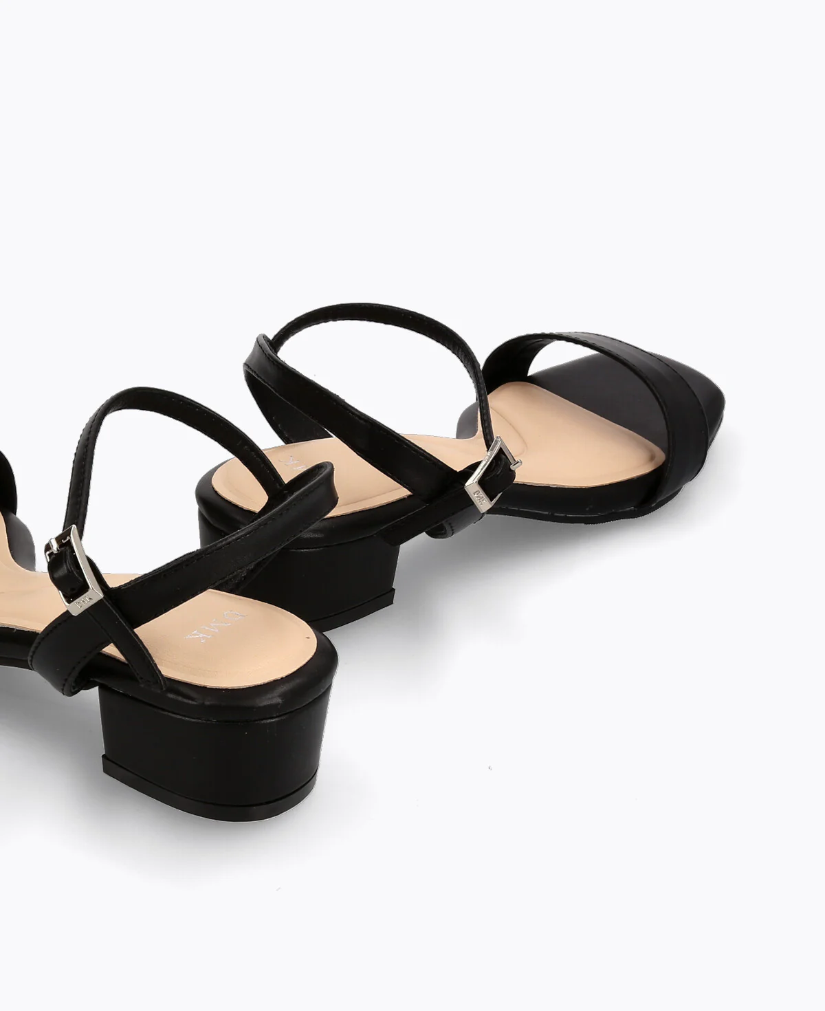 Judith Block Heel Sandals - Black - Image 3