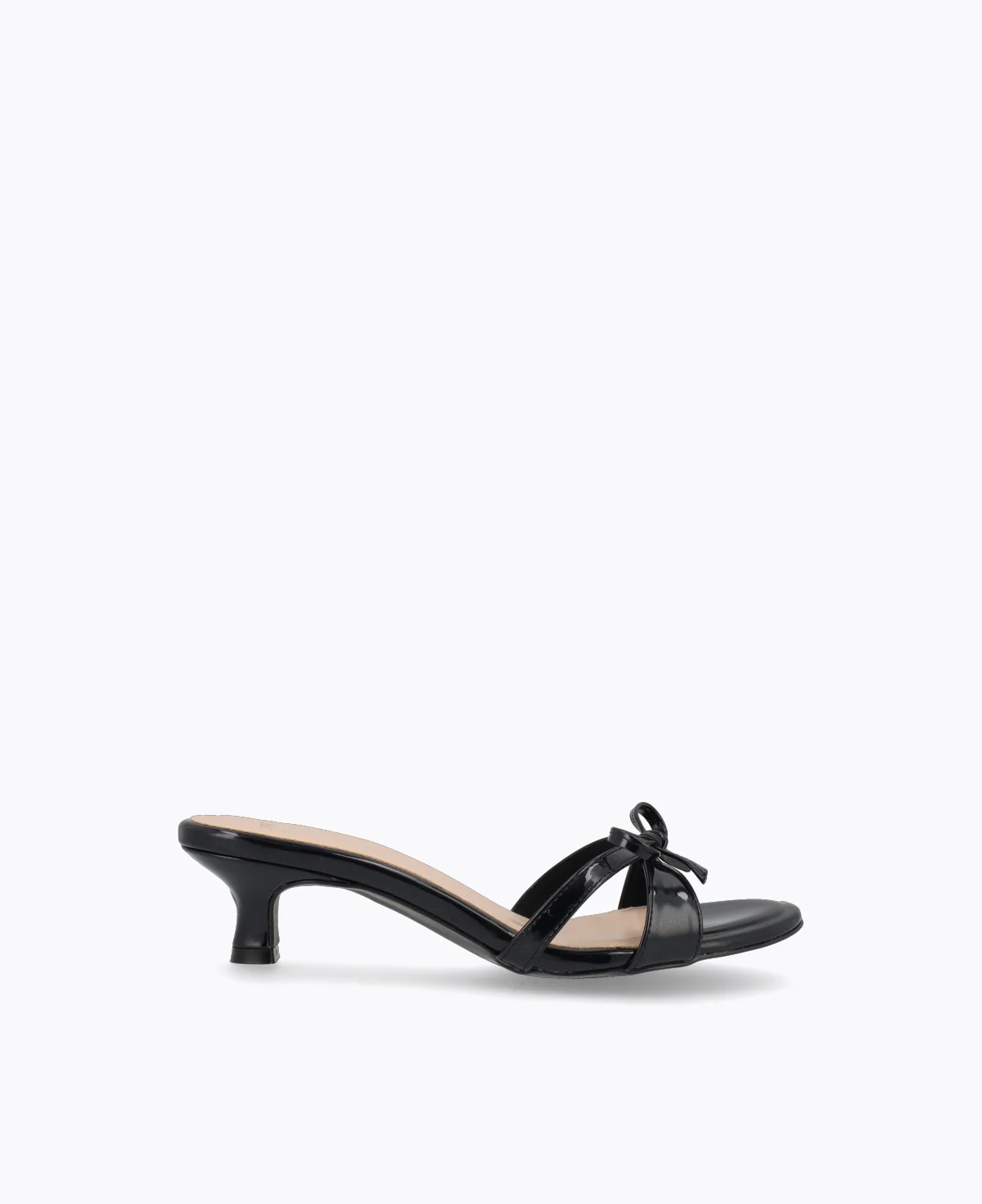Juliet Heel Sandals - Black