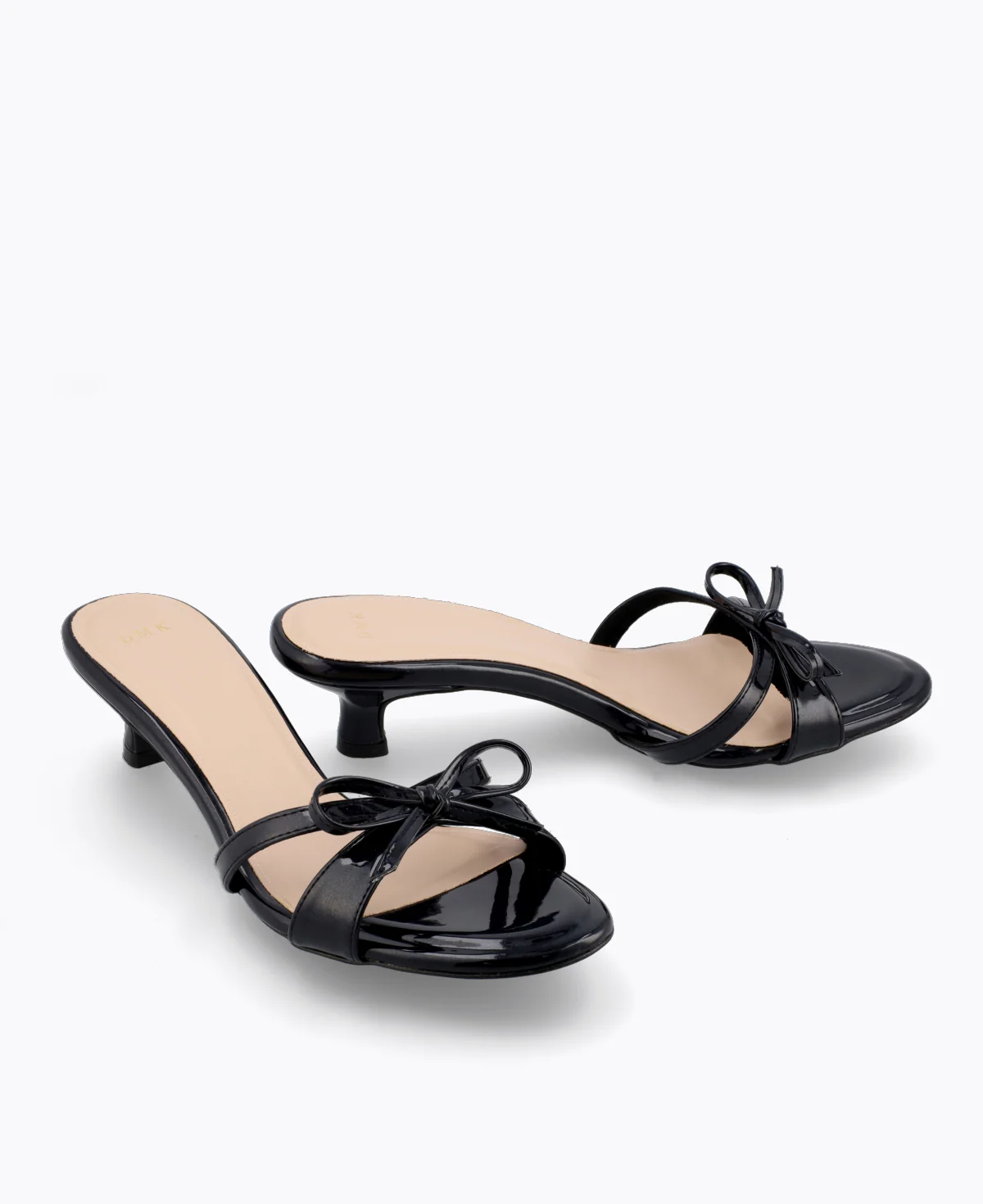Juliet Heel Sandals - Black - Image 2